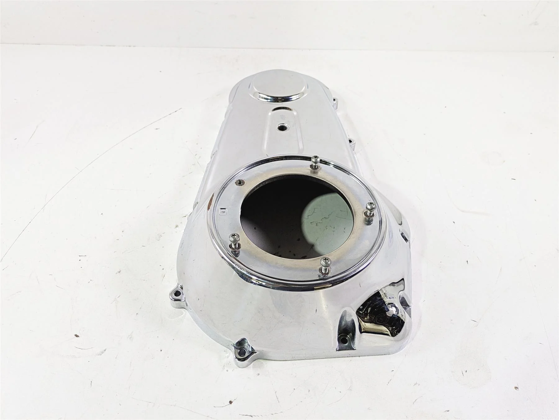 2015 Harley FXDL Dyna Low Rider Outer Primary Drive Clutch Cover -Mid 60761-06A - Image 5
