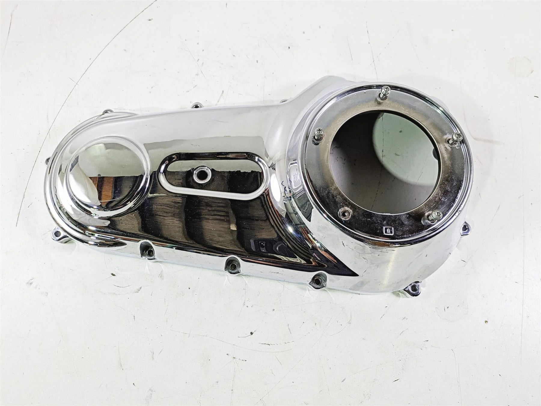 2015 Harley FXDL Dyna Low Rider Outer Primary Drive Clutch Cover -Mid 60761-06A - Image 8