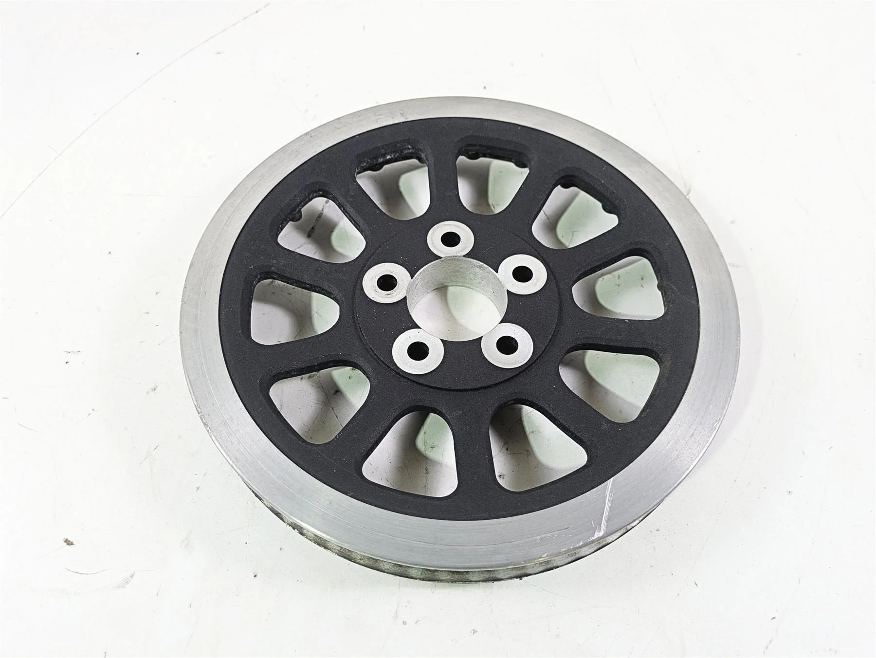 2015 Harley FXDL Dyna Low Rider Rear Drive Belt Sprocket Pulley 66T 40374-07 - Image 2