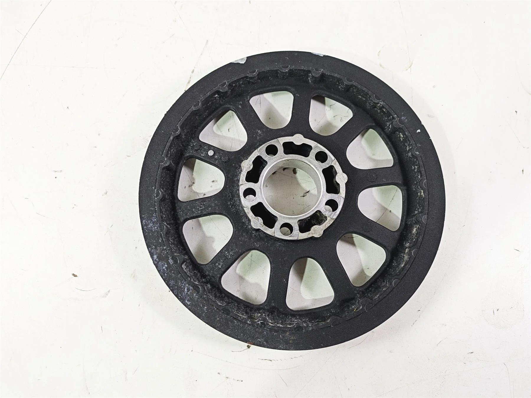 2015 Harley FXDL Dyna Low Rider Rear Drive Belt Sprocket Pulley 66T 40374-07 - Image 7