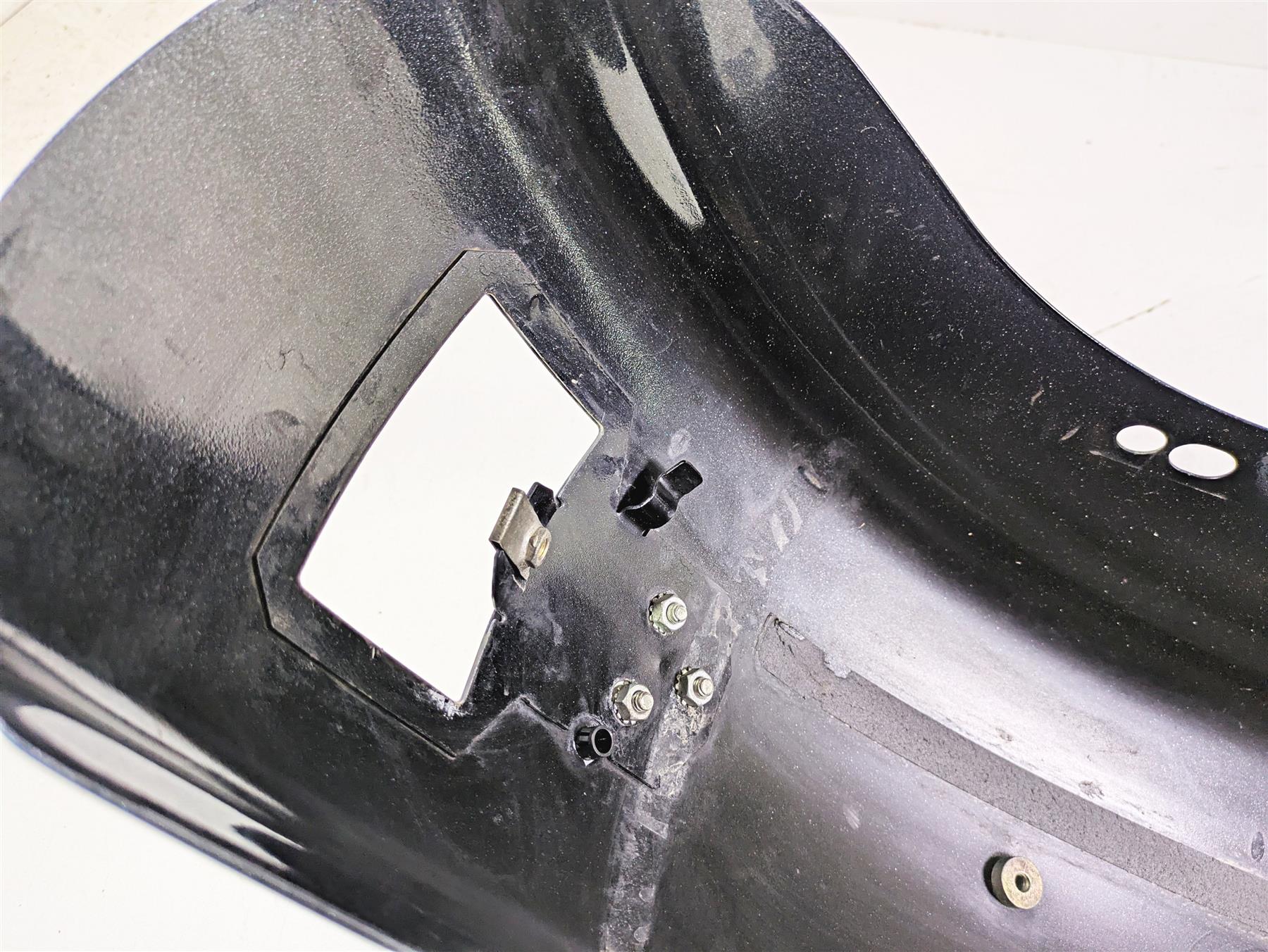 2015 Harley FXDL Dyna Low Rider Rear Fender - Black Magic - Small Dent 59634-06A - Image 11