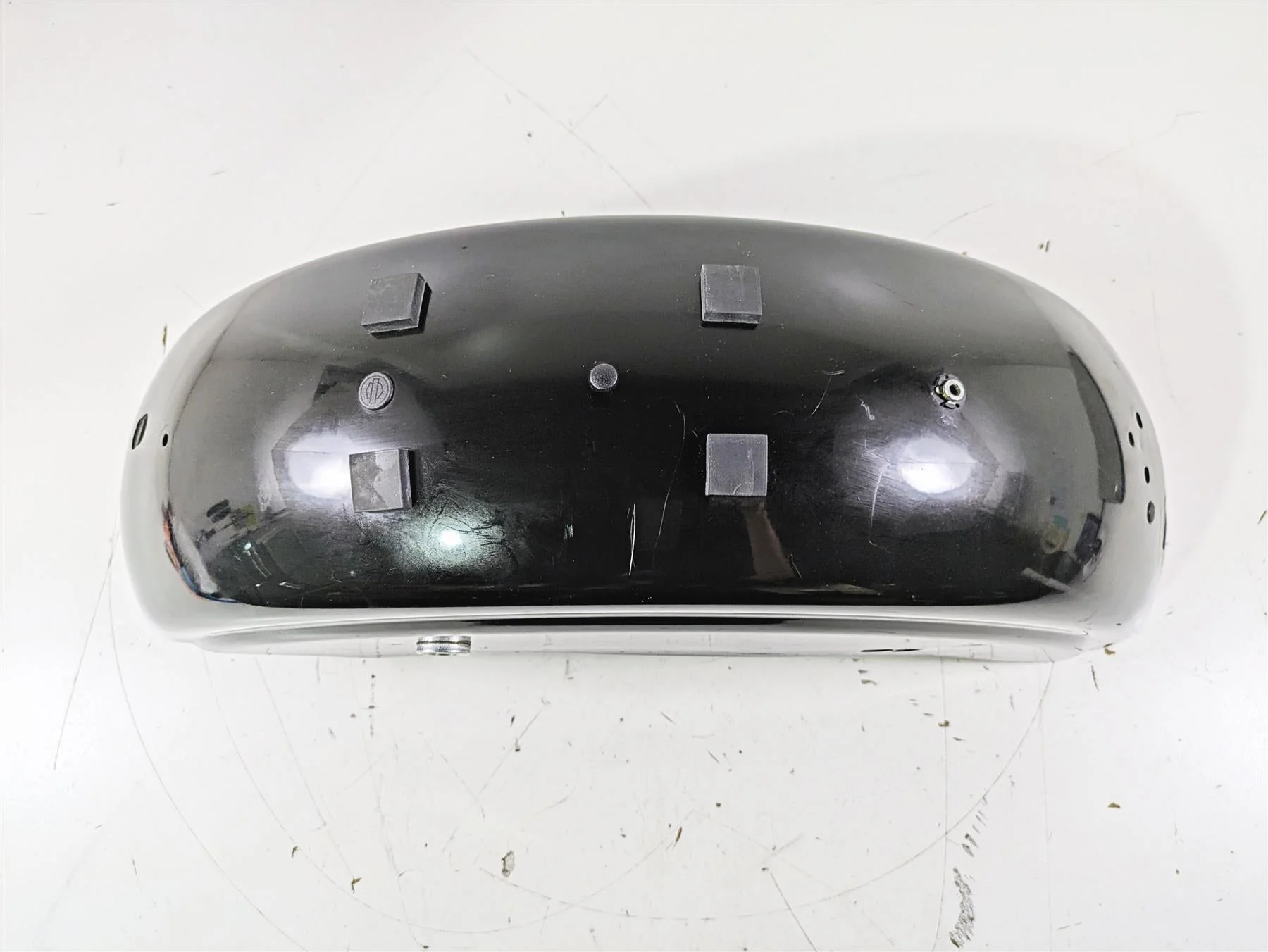 2015 Harley FXDL Dyna Low Rider Rear Fender Vivid Black 59634-06A - Image 5