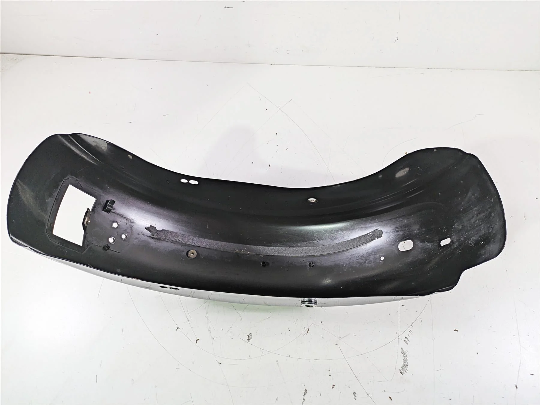 2015 Harley FXDL Dyna Low Rider Rear Fender Vivid Black 59634-06A - Image 9