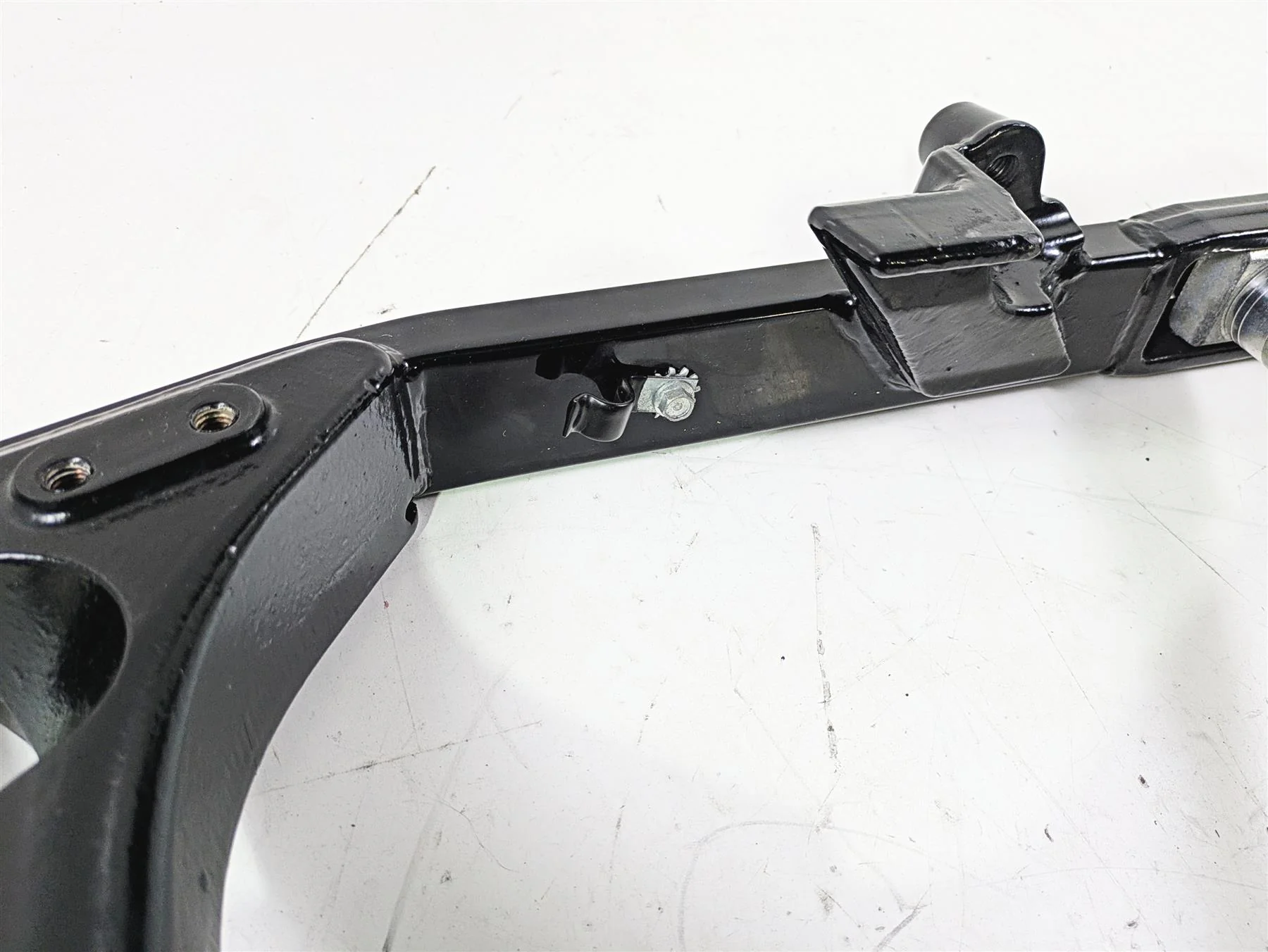 2015 Harley FXDL Dyna Low Rider Rear Swingarm & Belt Guards 47820-10 - Image 7