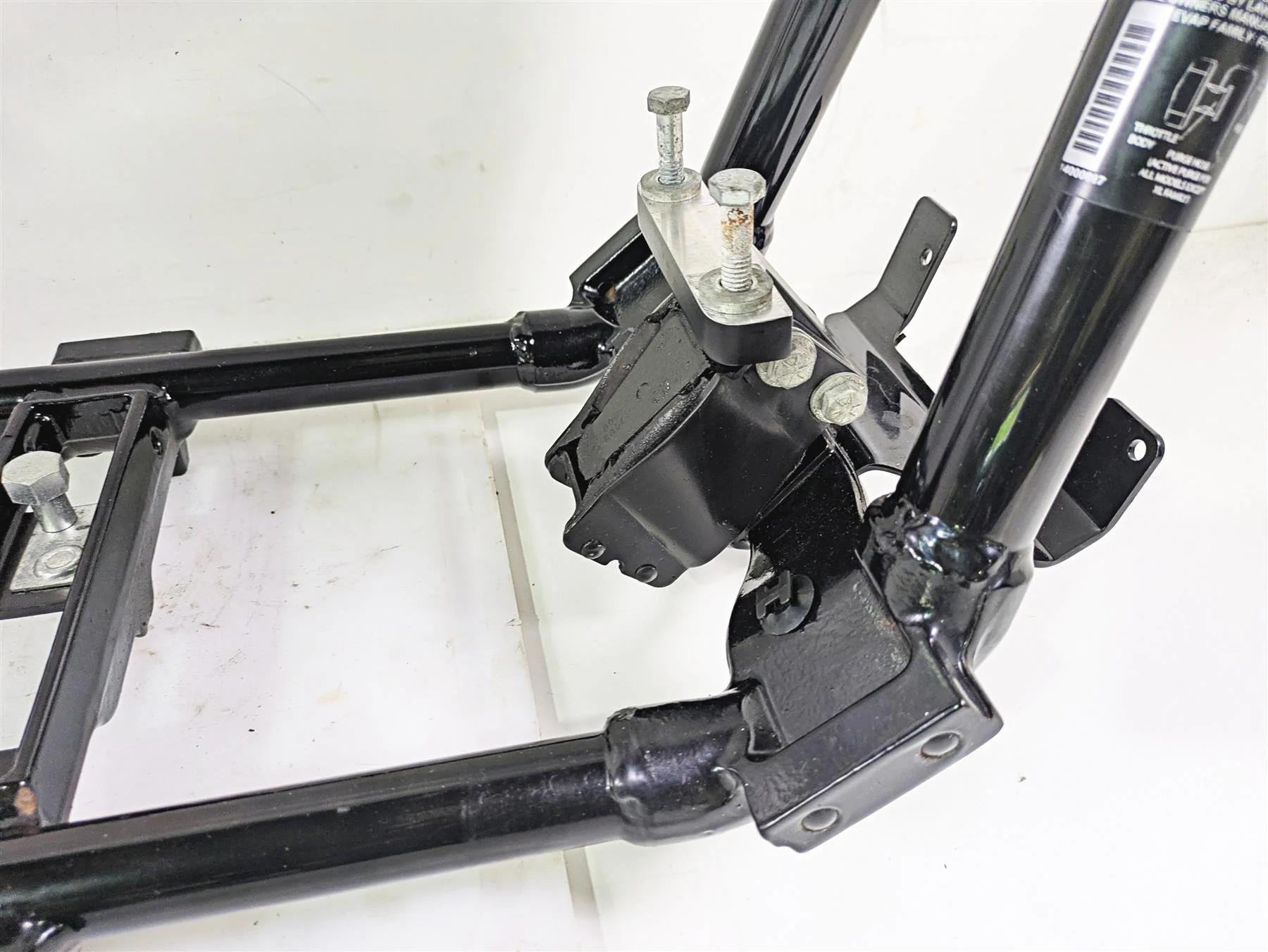2015 Harley FXDL Dyna Low Rider Straight Main 29dgr Frame Chassis With Texas Salvage Title 47745-06B - Image 8