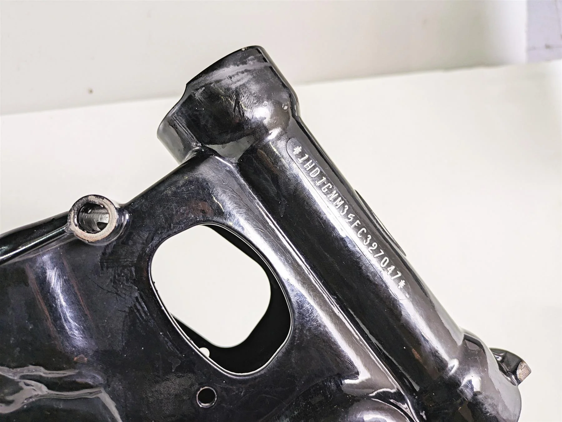 2015 Harley FXDL Dyna Low Rider Straight Main Frame Chassis 29degree With Clear Texas Title 47745-06B - Image 2