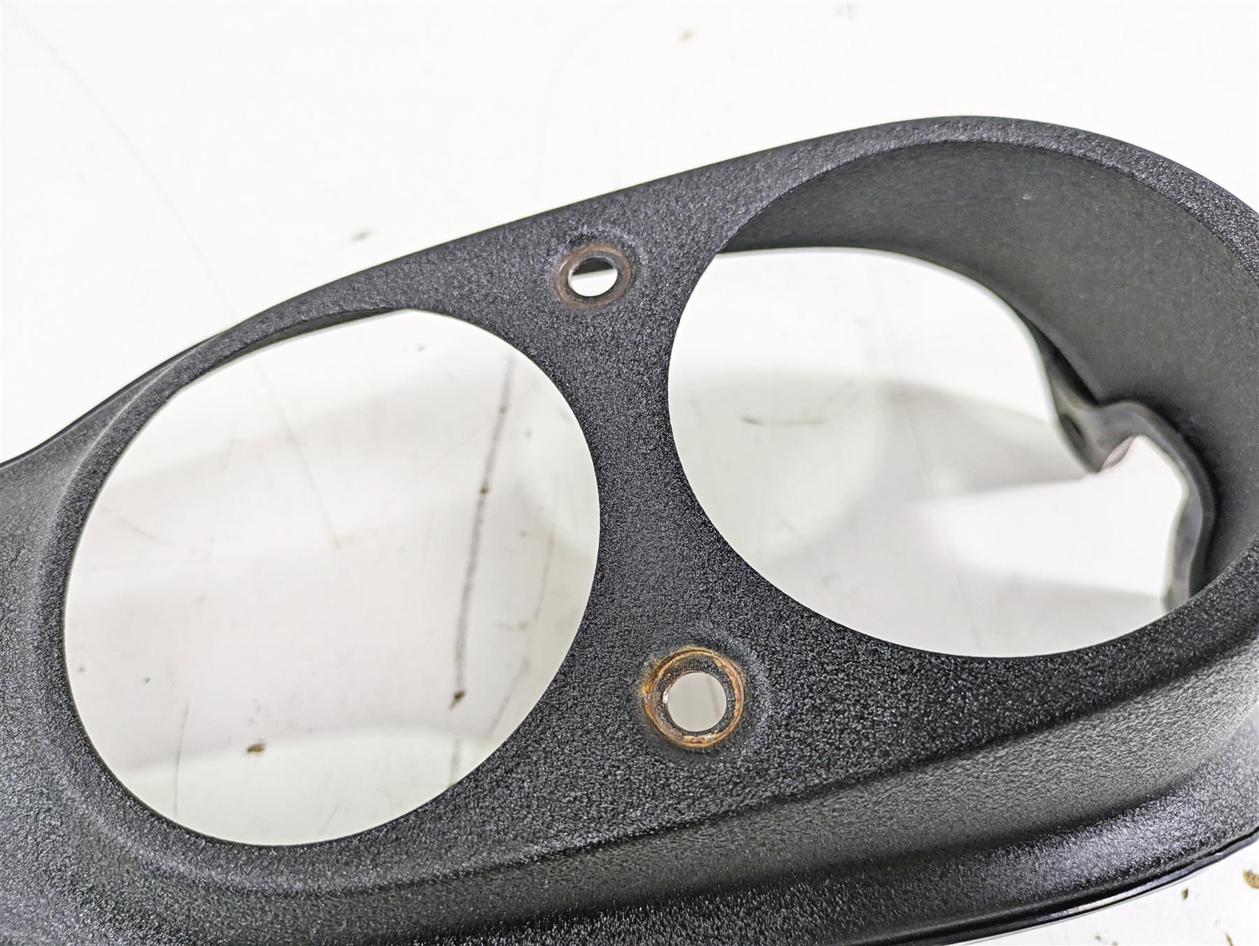 2015 Harley FXDL Dyna Low Rider Tank Dash Console Cover Wrinkle Black 70900387 - Image 10