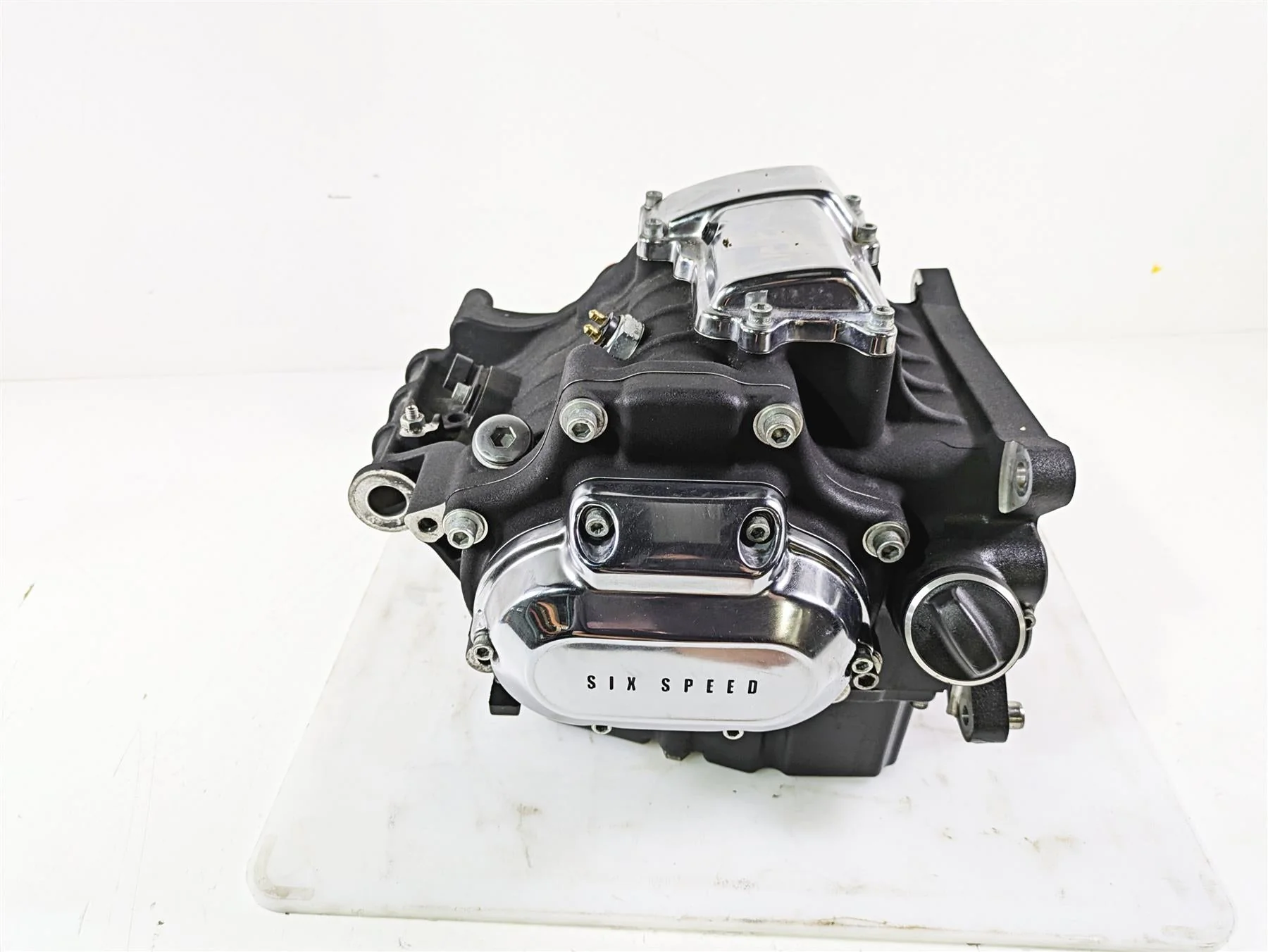 2015 Harley FXDL Dyna Low Rider Transmission Gear Box 31K 6 Speed 33083-10A - Image 3