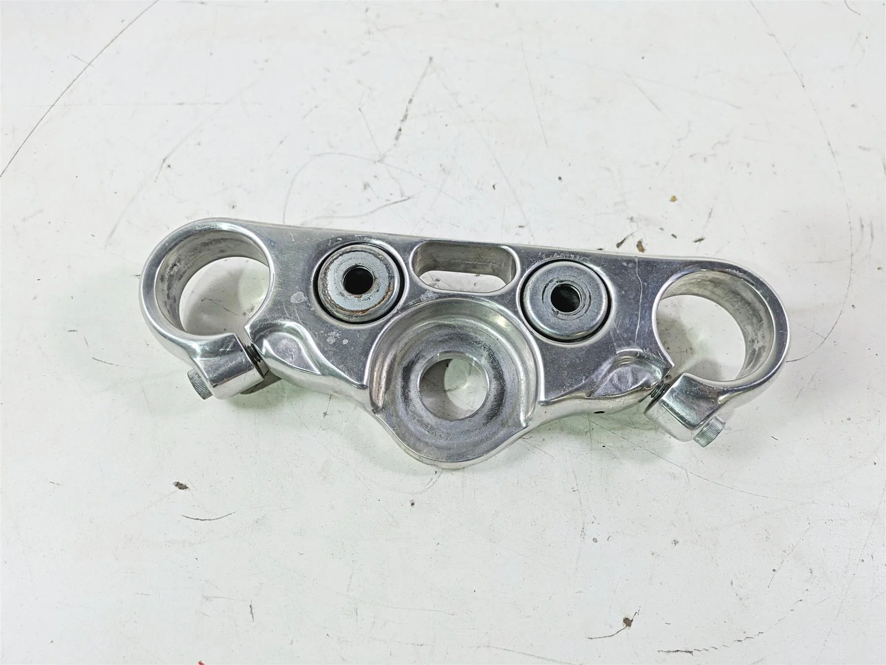 2015 Harley FXDL Dyna Low Rider Upper Triple Tree Steering Clamp 49mm 46278-08 - Image 3