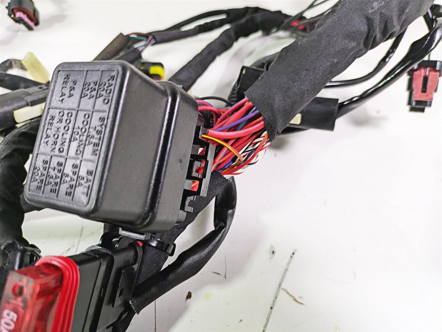 2016 Harley Touring FLTRX Road Glide Main Wiring Harness Loom 69201322A - Image 5