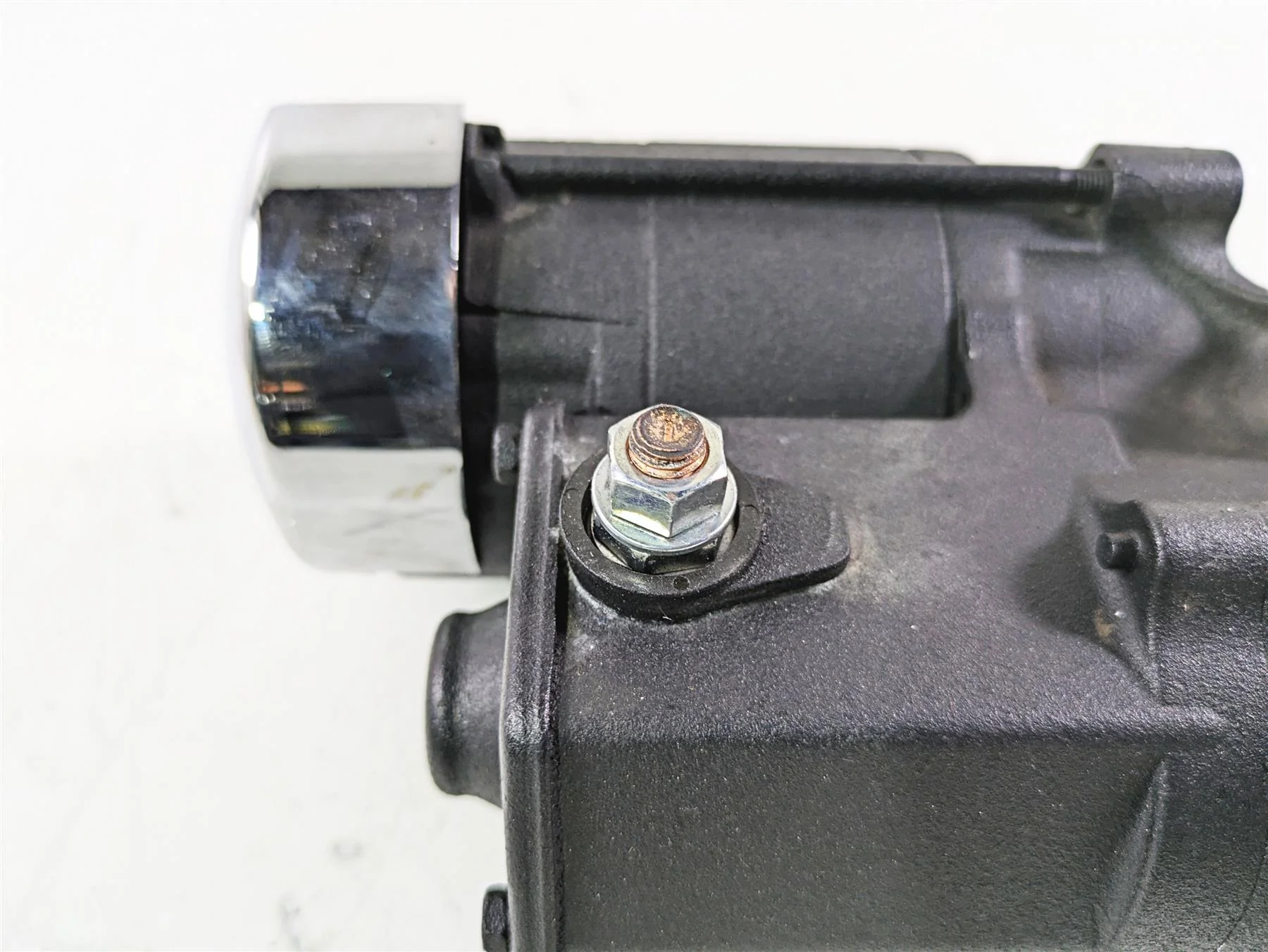 2015 Harley Touring FLHTKL E -Glide Low Engine Starter Motor 31618-06A - Image 7