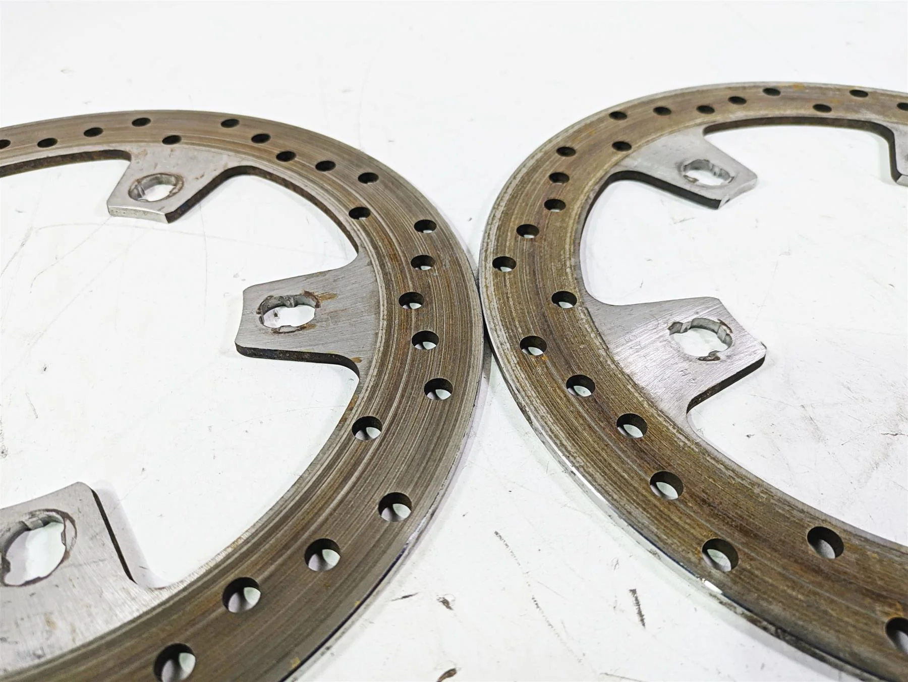 2015 Harley Touring FLHTKL E -Glide Low Front Brake Rotor Disc Set 41500017 - Image 10