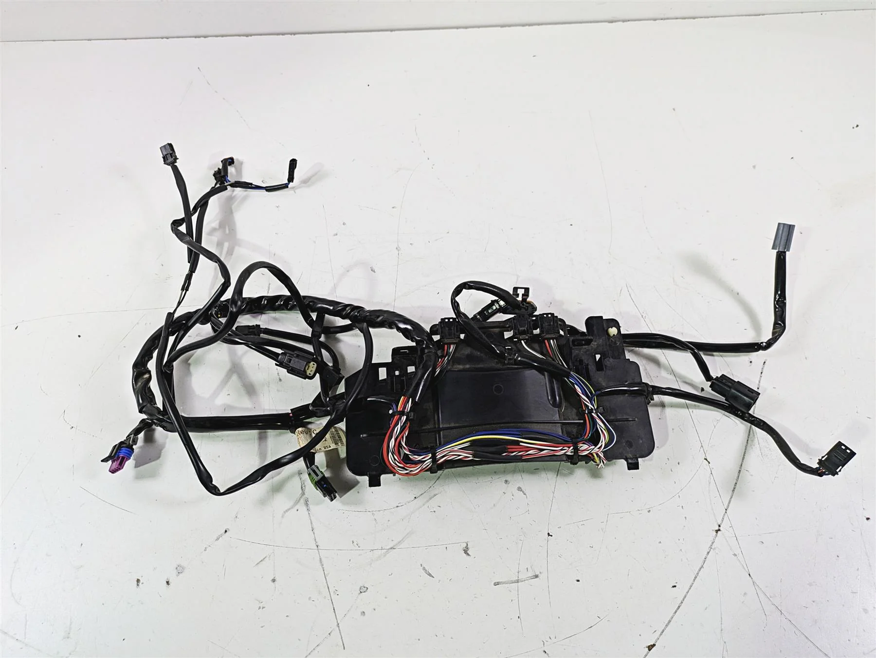 2015 Harley Touring FLHTKL E -Glide Low Front Gauges Fairing Wiring 69200121A - Image 10