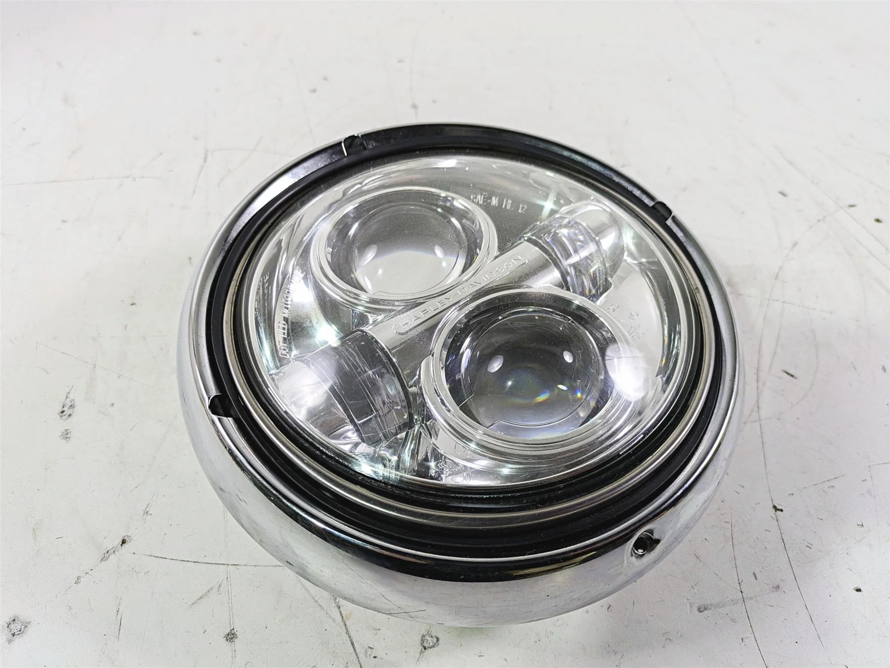 2015 Harley Touring FLHTKL E -Glide Low Led Headlight Head Light Lamp 67700060 - Image 12