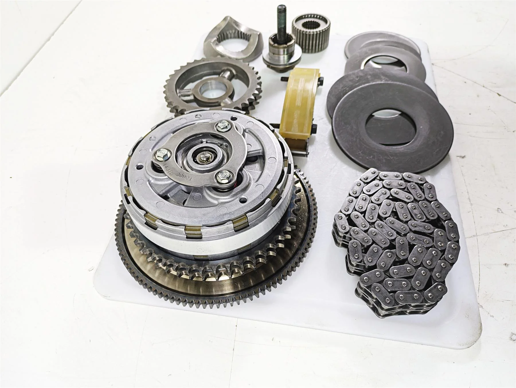 2015 Harley Touring FLHTKL E -Glide Low Primary Drive Clutch Kit -14k 37000026 - Image 2