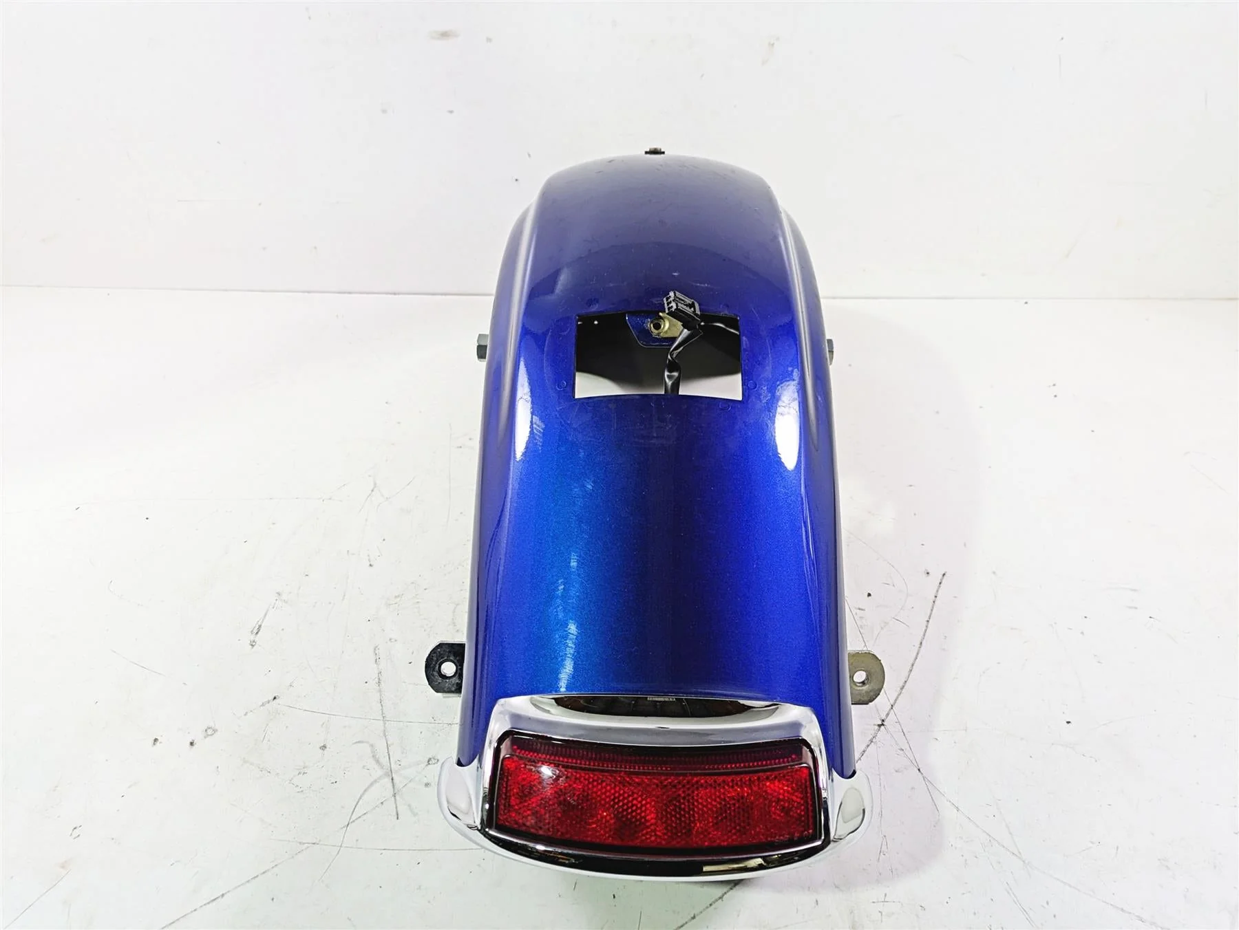 2015 Harley Touring FLHTKL E -Glide Low Rear Fender Superior Blue 58702-09A - Image 4