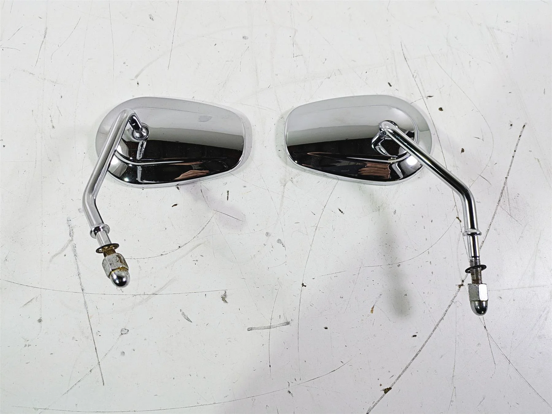 2015 Harley Touring FLHTKL E -Glide Low Rear View Mirror Set 91840-03B 91845-03B - Image 8