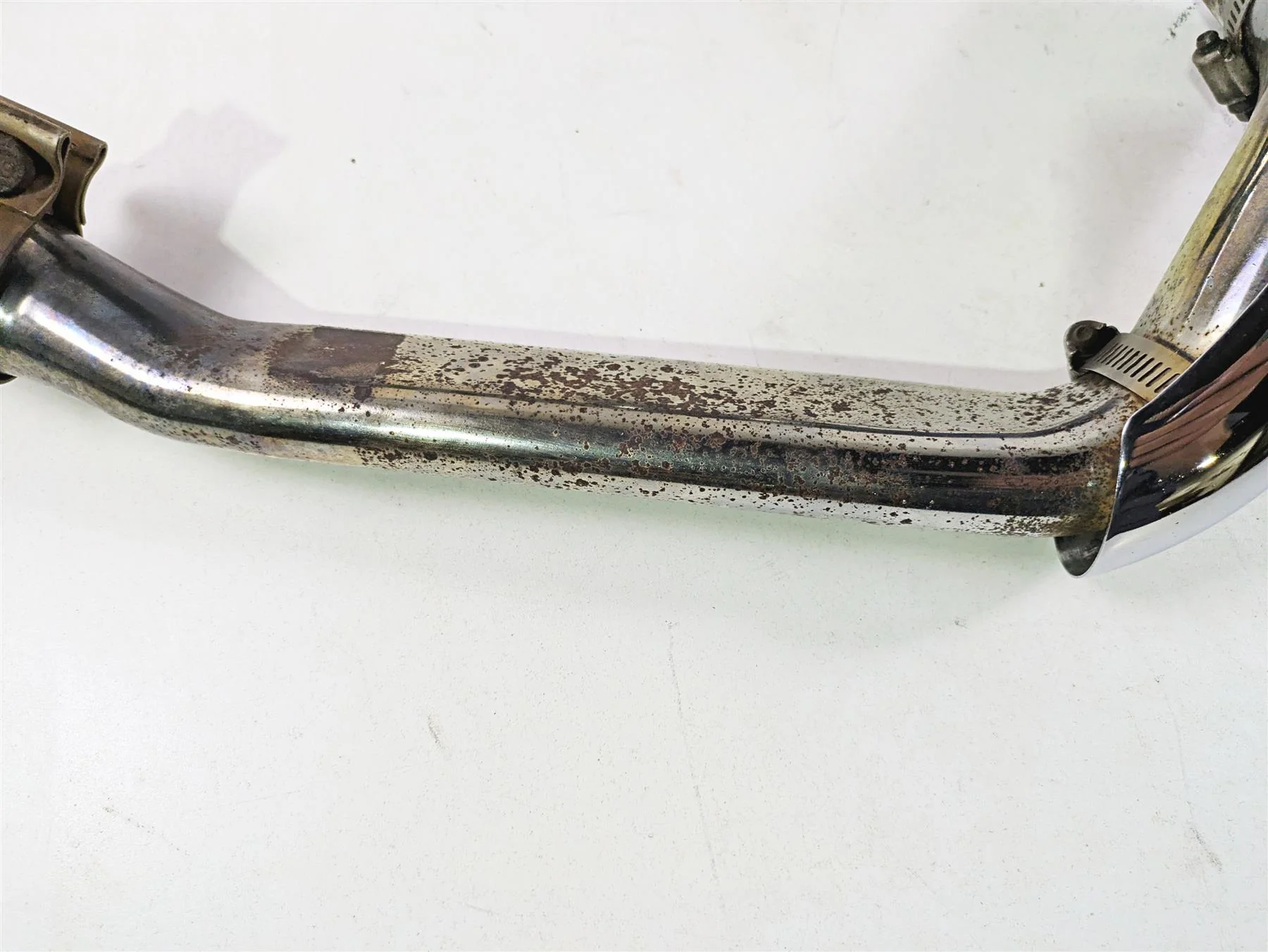 2015 Harley Touring FLHTKL Electra Glide Exhaust Header Manifold Set 66855-10A - Image 3
