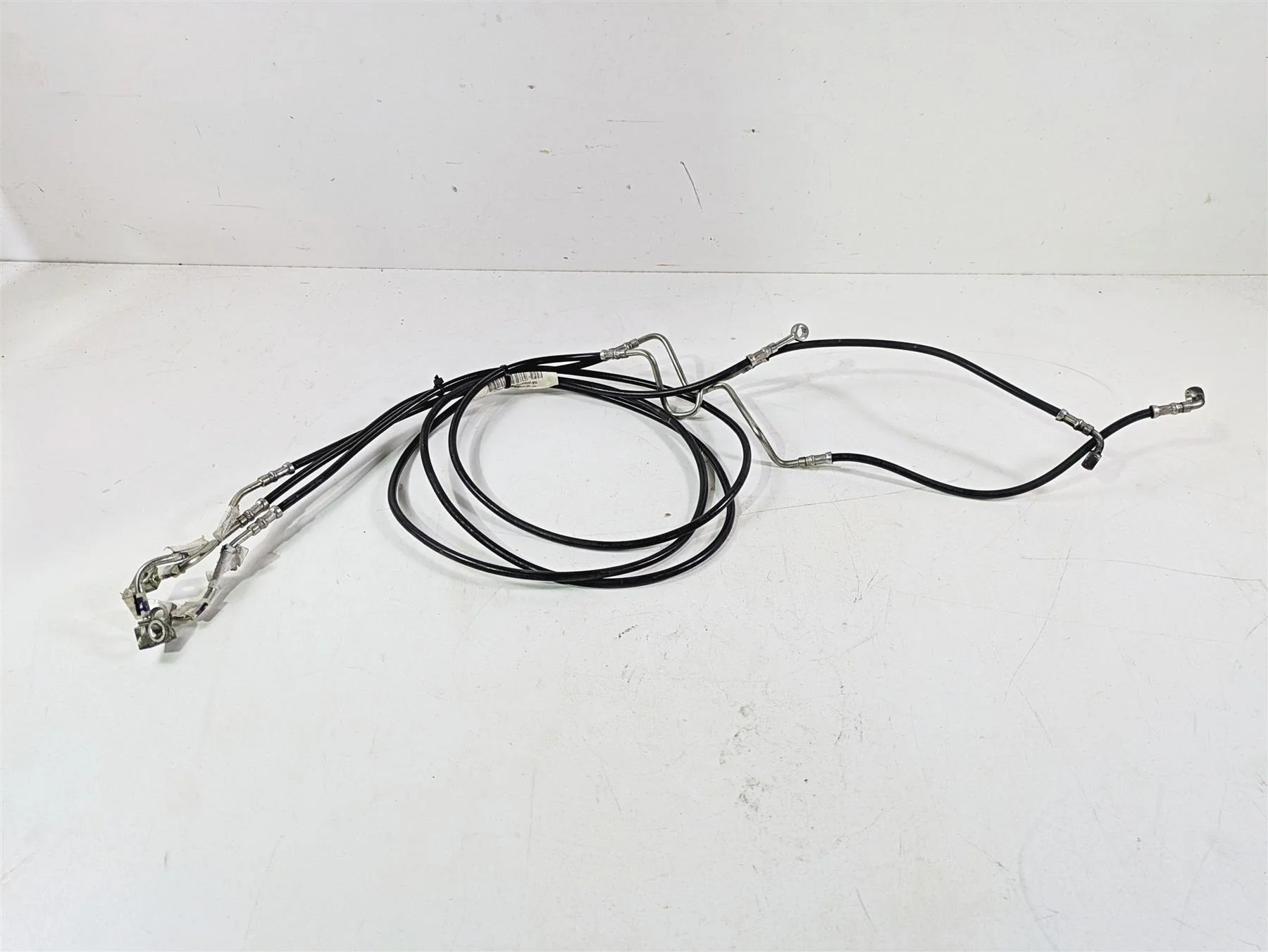 2015 Harley Touring FLHTKL Electra Glide Front Abs Brake Line Hose Set 41800544 - Image 9