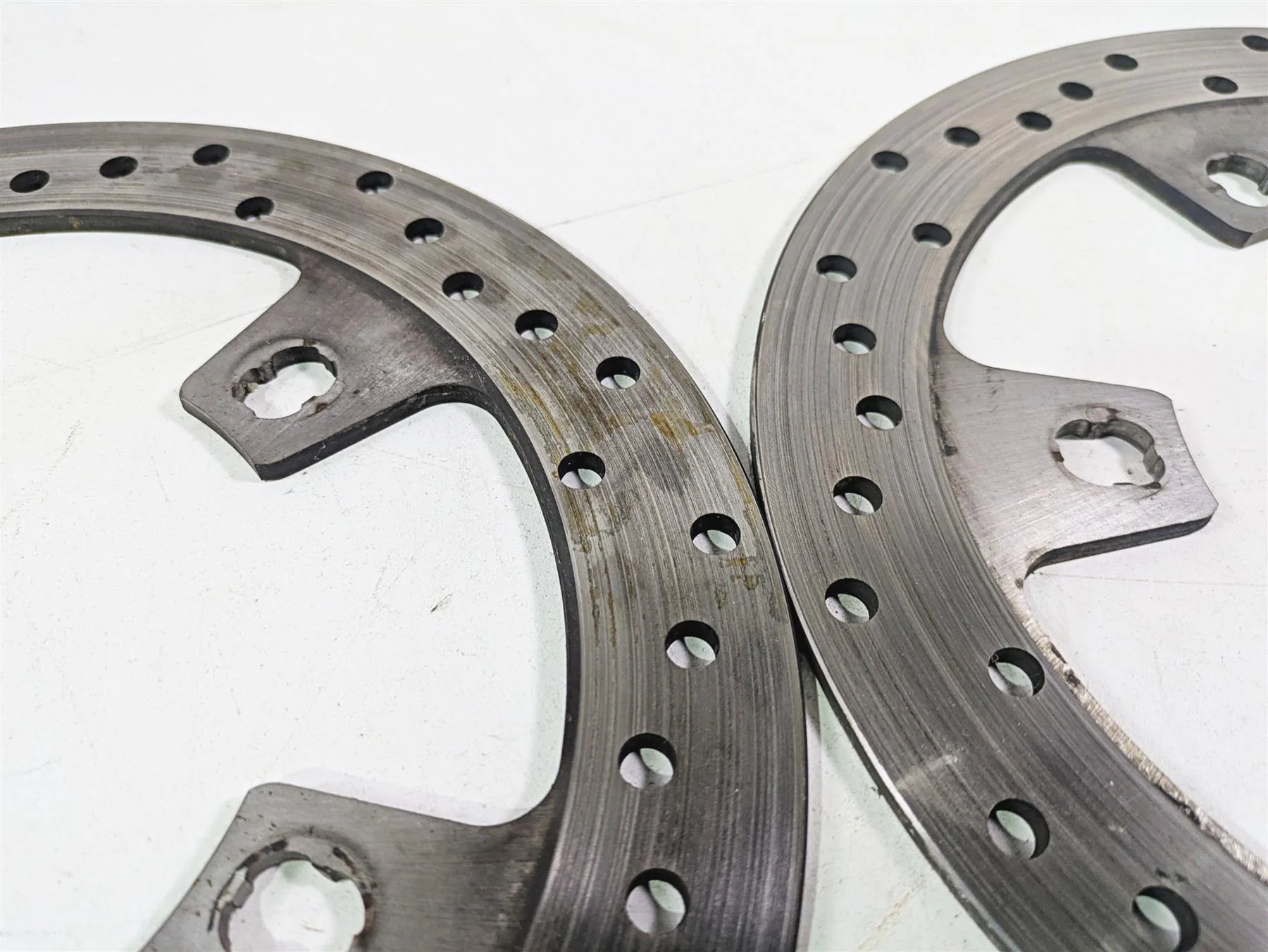 2015 Harley Touring FLHTKL Electra Glide Front Brake Rotor Disc Set 41500017 - Image 8