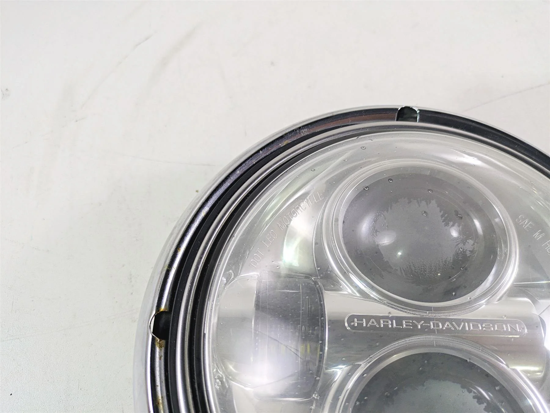 2015 Harley Touring FLHTKL Electra Glide Led Headlight Head Light -Read 67700066 - Image 9