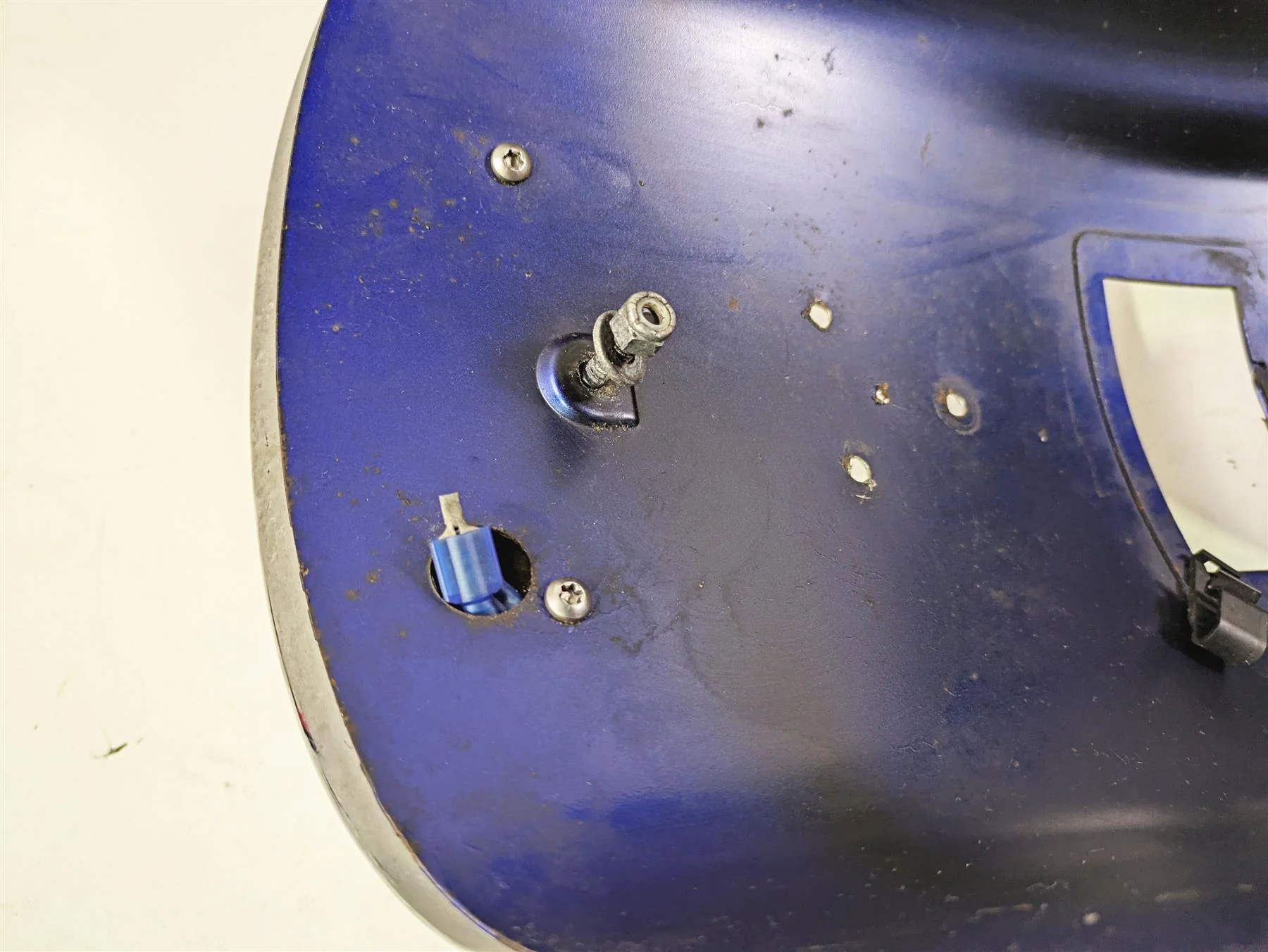 2015 Harley Touring FLHTKL Electra Glide Rear Fender Superior Blue 58702-09A - Image 10