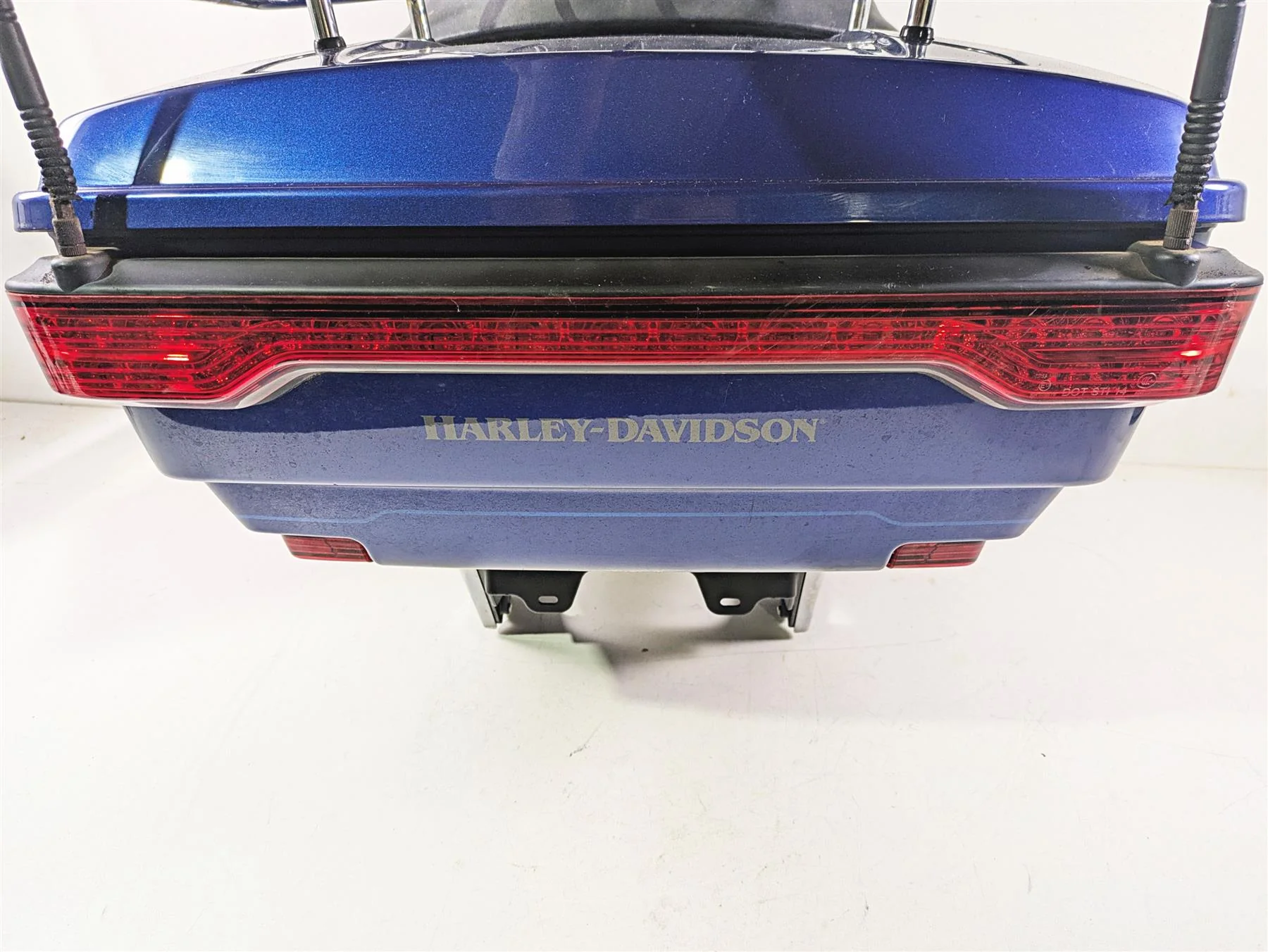 2015 Harley Touring FLHTKL Electra Glide Rear Trunk Tourpak Luggage Set 53000346 - Image 11