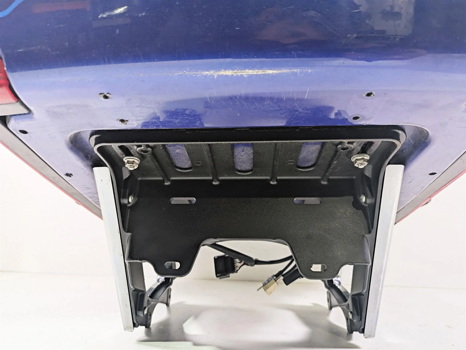 2015 Harley Touring FLHTKL Electra Glide Rear Trunk Tourpak Luggage Set 53000346 - Image 12