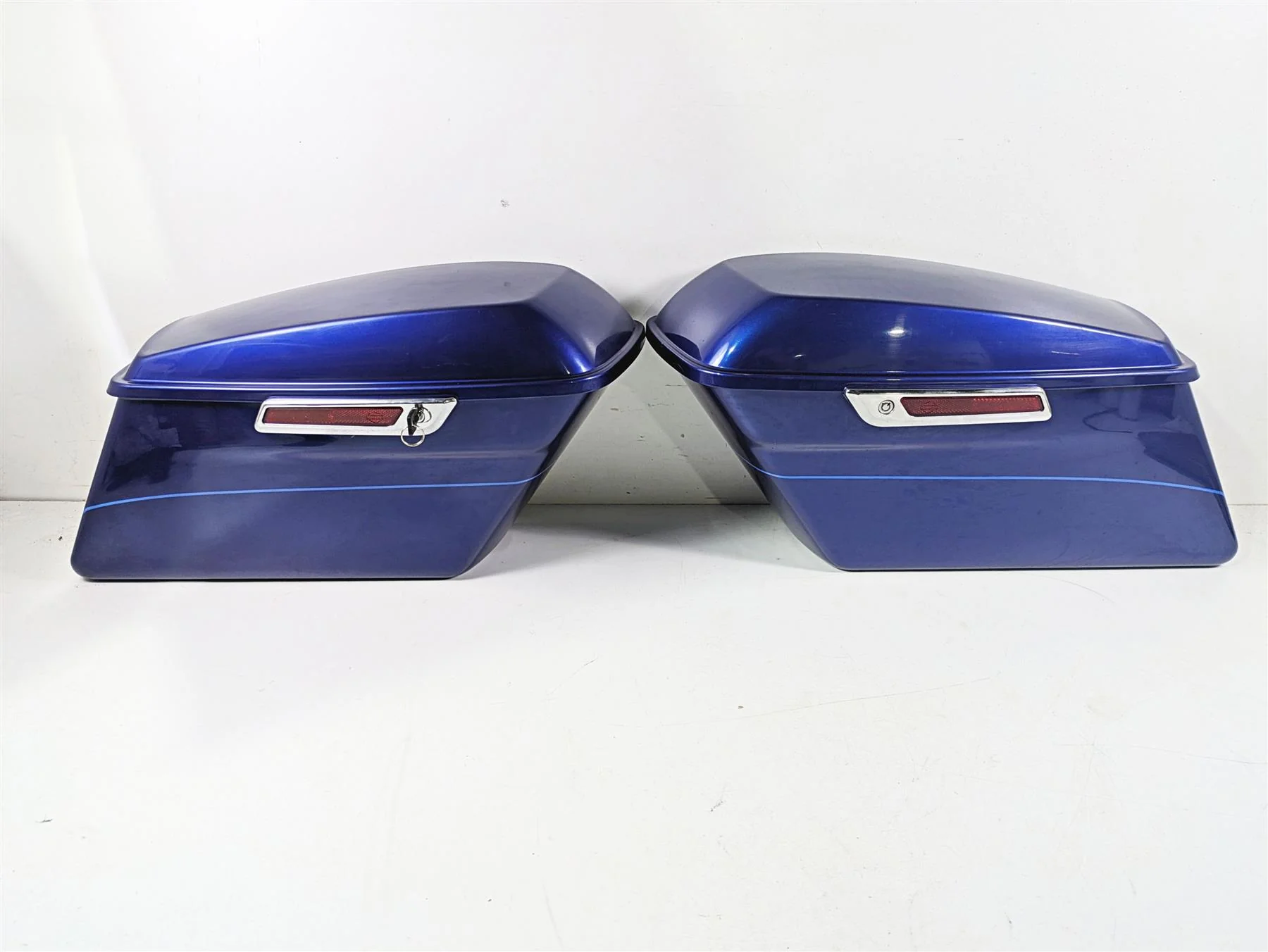 2015 Harley Touring FLHTKL Electra Glide Right Left Saddlebag Set + Key 90200412