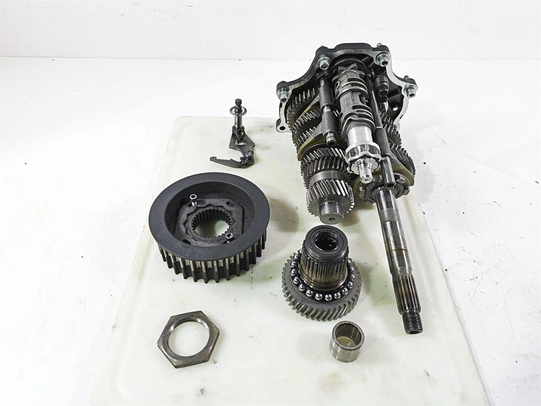 2015 Harley Touring FLHXS Street Glide 6-Sp Transmission Gears  Set 13k 35053-06 - Image 2