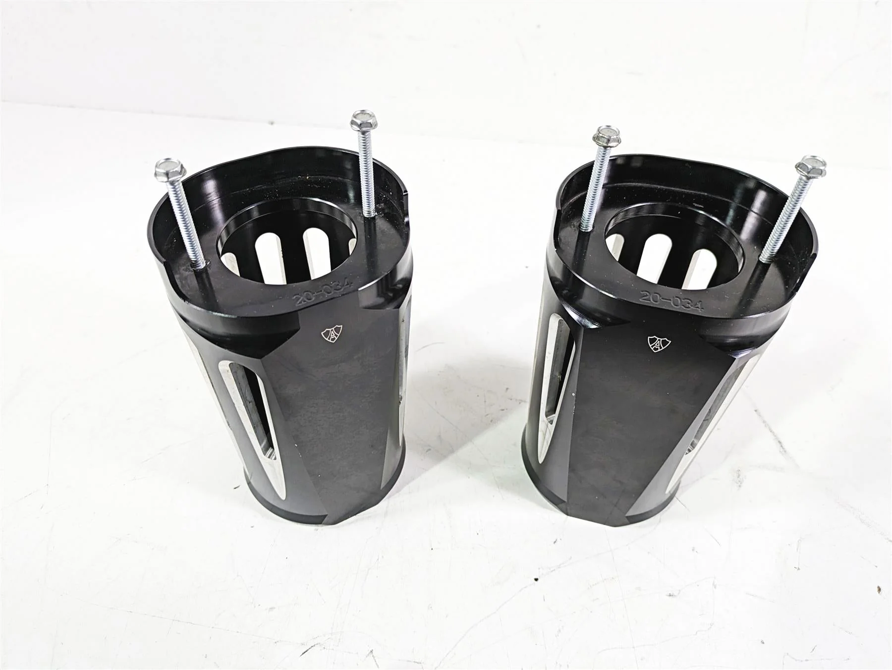 2015 Harley Touring FLHXS Street Glide Arlen Ness Front Fork Leg Set 49mm 40-512 - Image 10