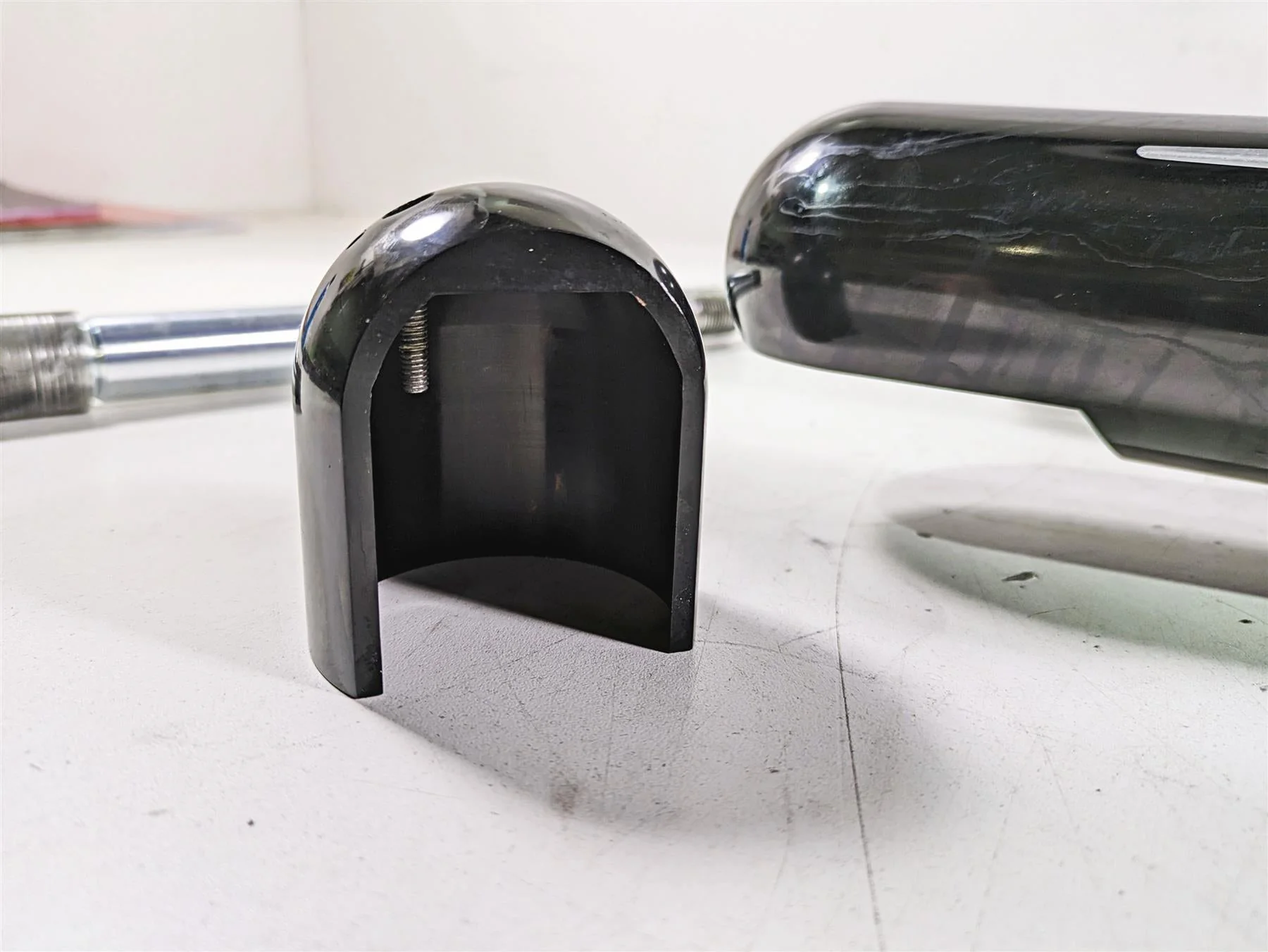 2015 Harley Touring FLHXS Street Glide Arlen Ness Front Fork Leg Set 49mm 40-512 - Image 11