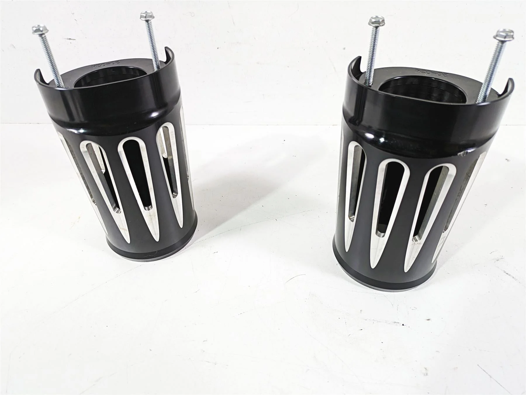 2015 Harley Touring FLHXS Street Glide Arlen Ness Front Fork Leg Set 49mm 40-512 - Image 3