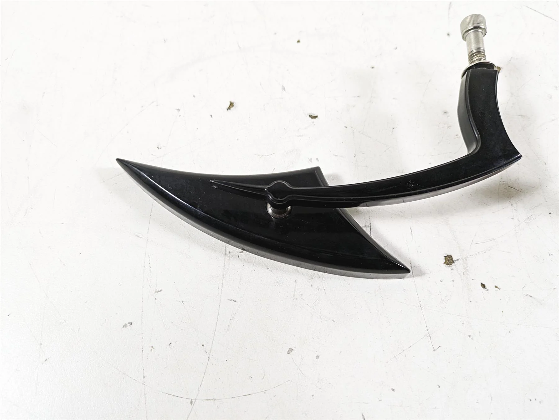 2015 Harley Touring FLHXS Street Glide Black Blade Rear View Mirror Set - Image 10