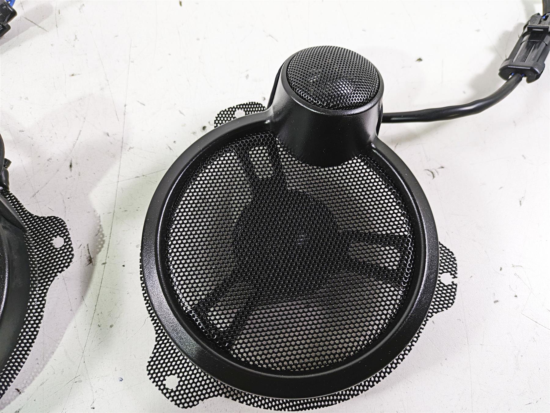 2015 Harley Touring FLHXS Street Glide Boom Audio Stage II Speaker Set 76000955 - Image 6