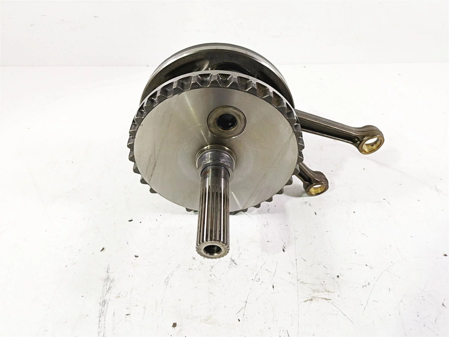2015 Harley Touring FLHXS Street Glide Crank Flywheel & Rods 24100021 - Image 2