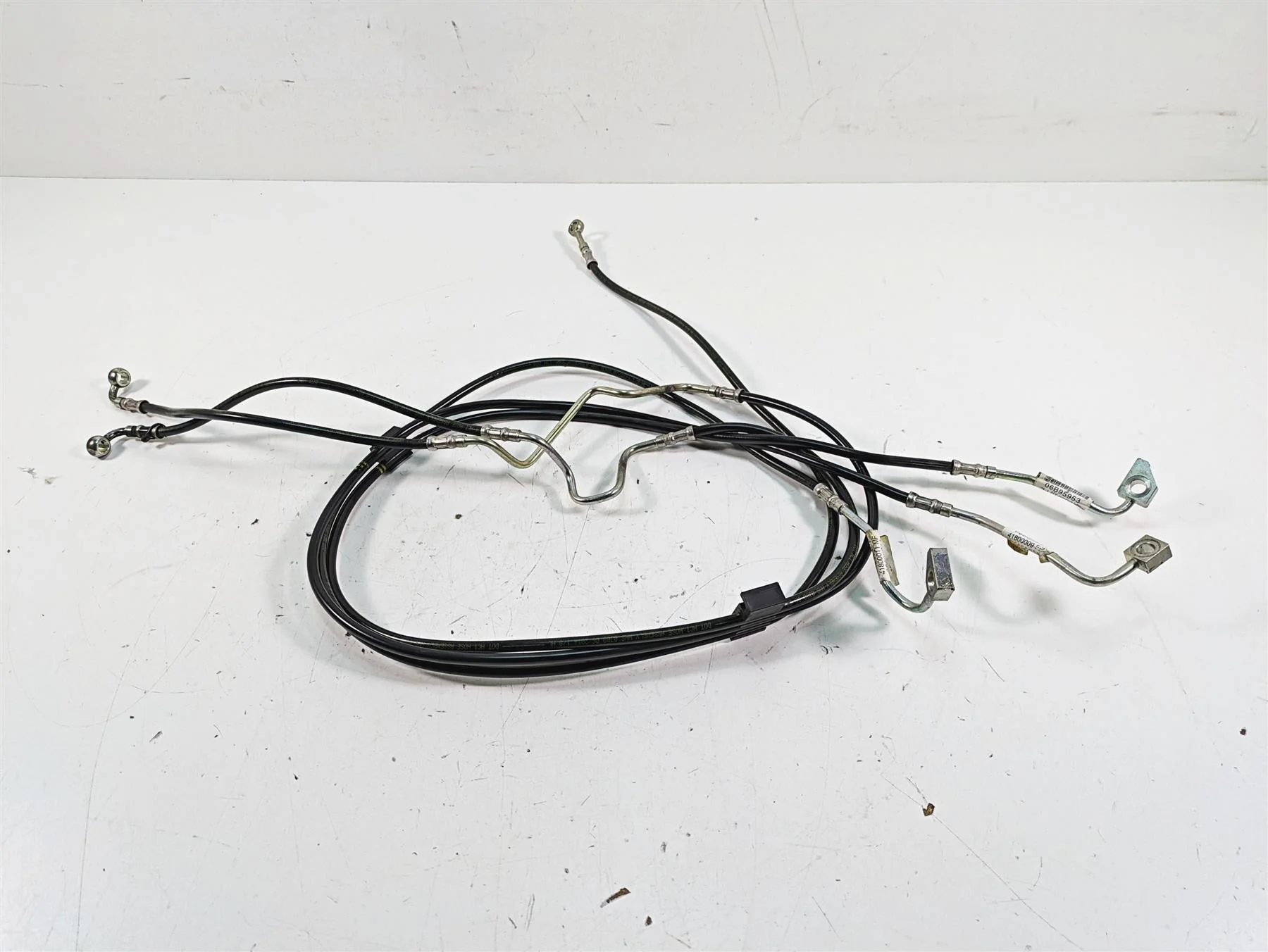 2015 Harley Touring FLHXS Street Glide Front Abs Brake Line Set 41800544