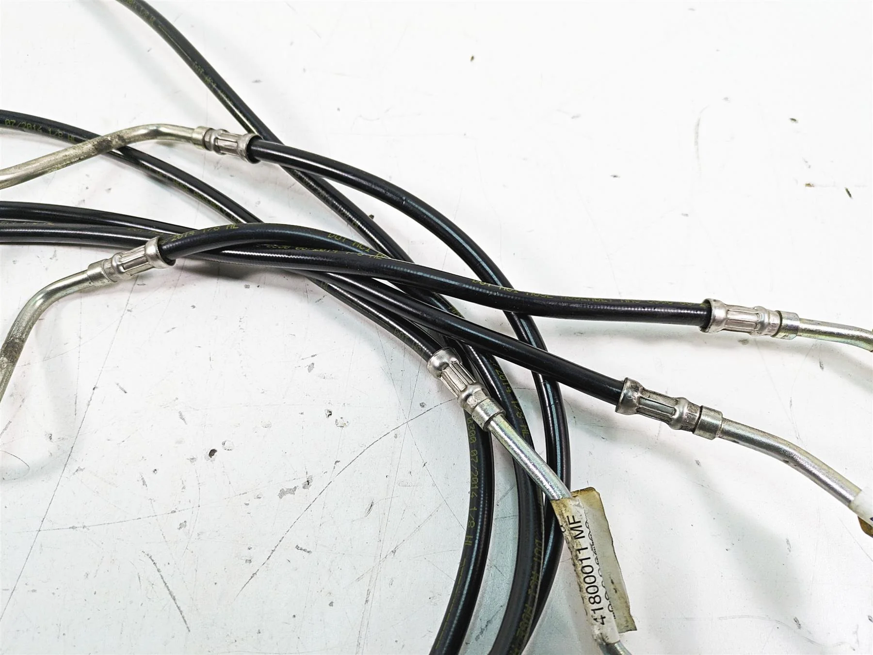 2015 Harley Touring FLHXS Street Glide Front Abs Brake Line Set 41800544 - Image 10
