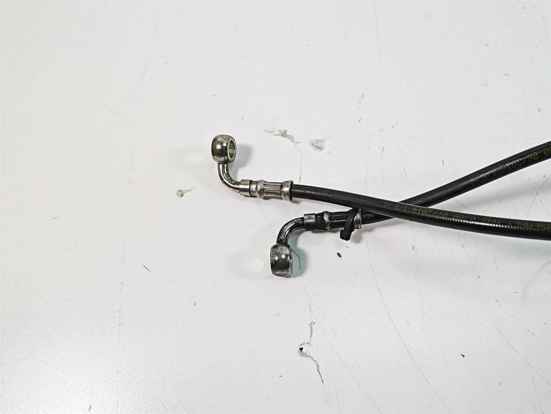 2015 Harley Touring FLHXS Street Glide Front Abs Brake Line Set 41800544 - Image 7