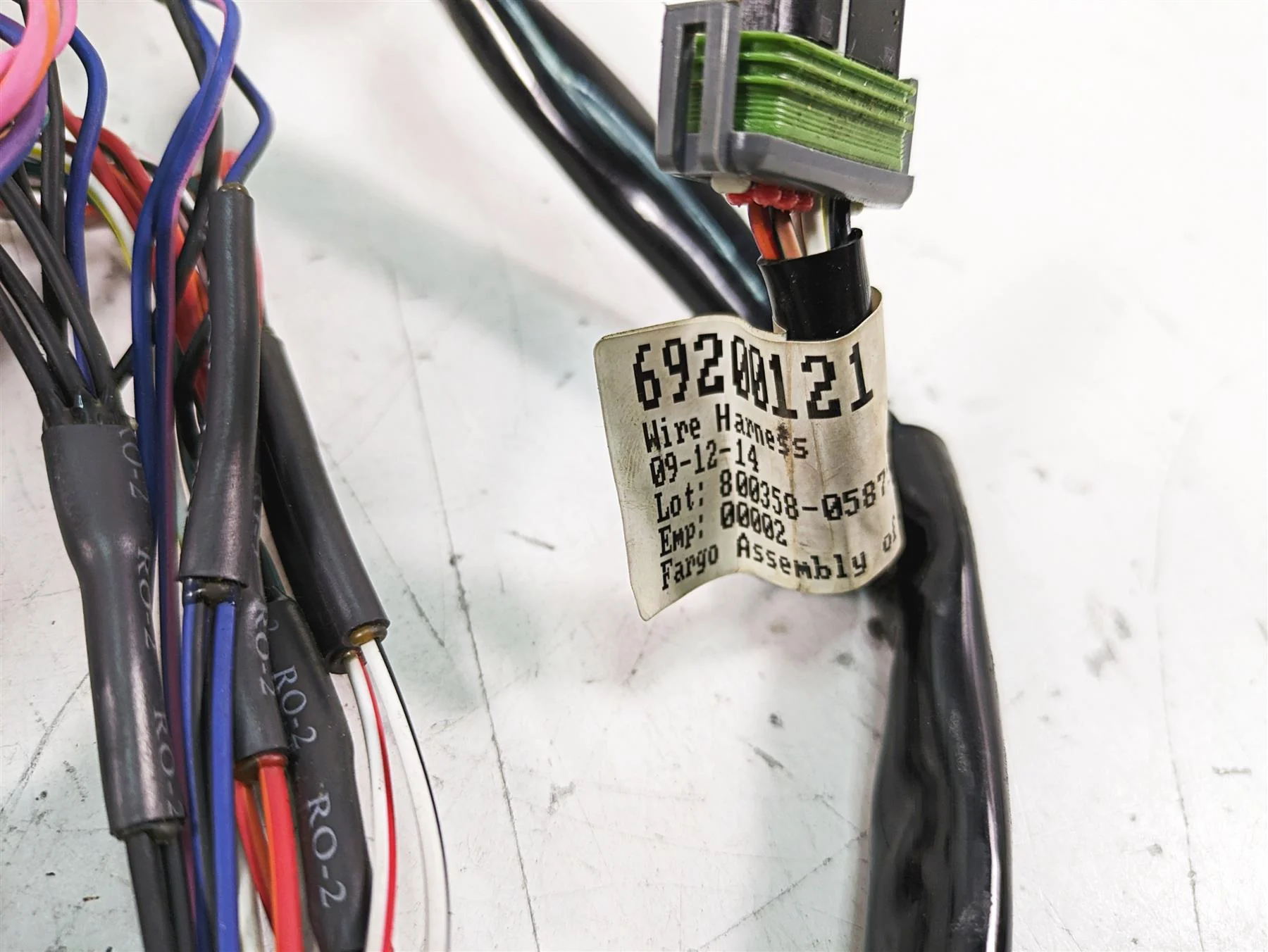 2015 Harley Touring FLHXS Street Glide Front Fairing Wiring Harness 69200121 - Image 12