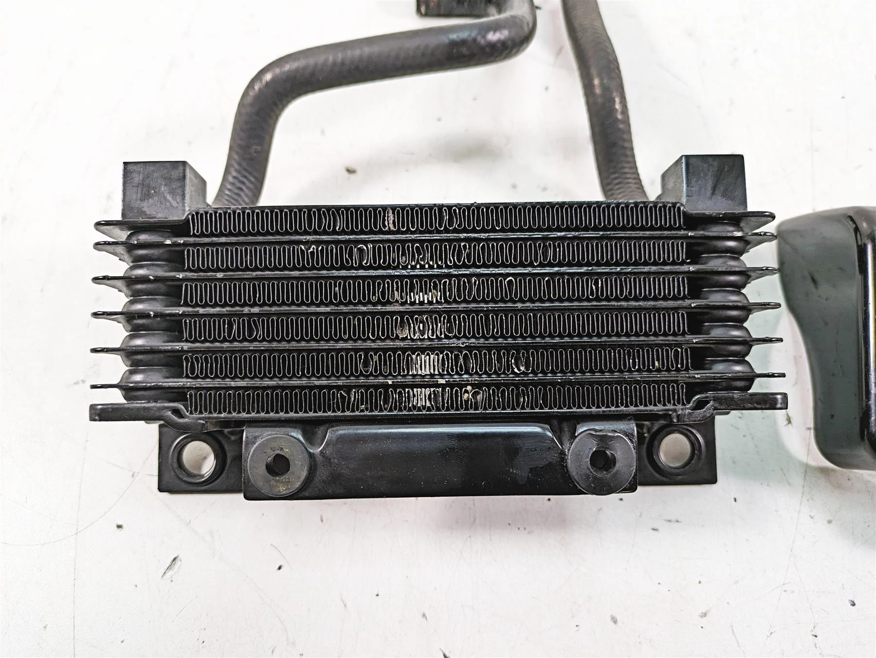 2015 Harley Touring FLHXS Street Glide Oil Cooler + Hoses & Cover Set 63083-11 - Image 6