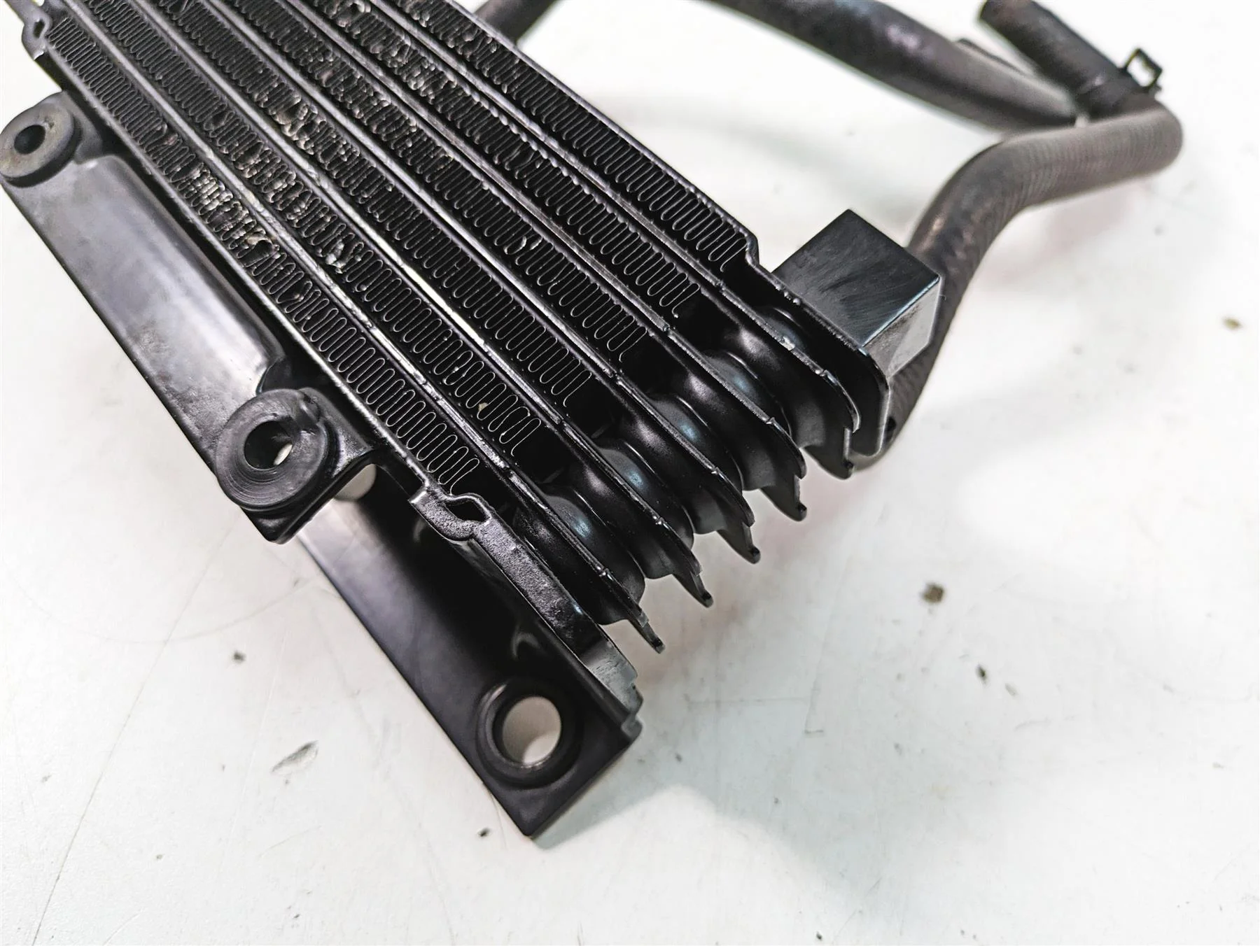 2015 Harley Touring FLHXS Street Glide Oil Cooler + Hoses & Cover Set 63083-11 - Image 8