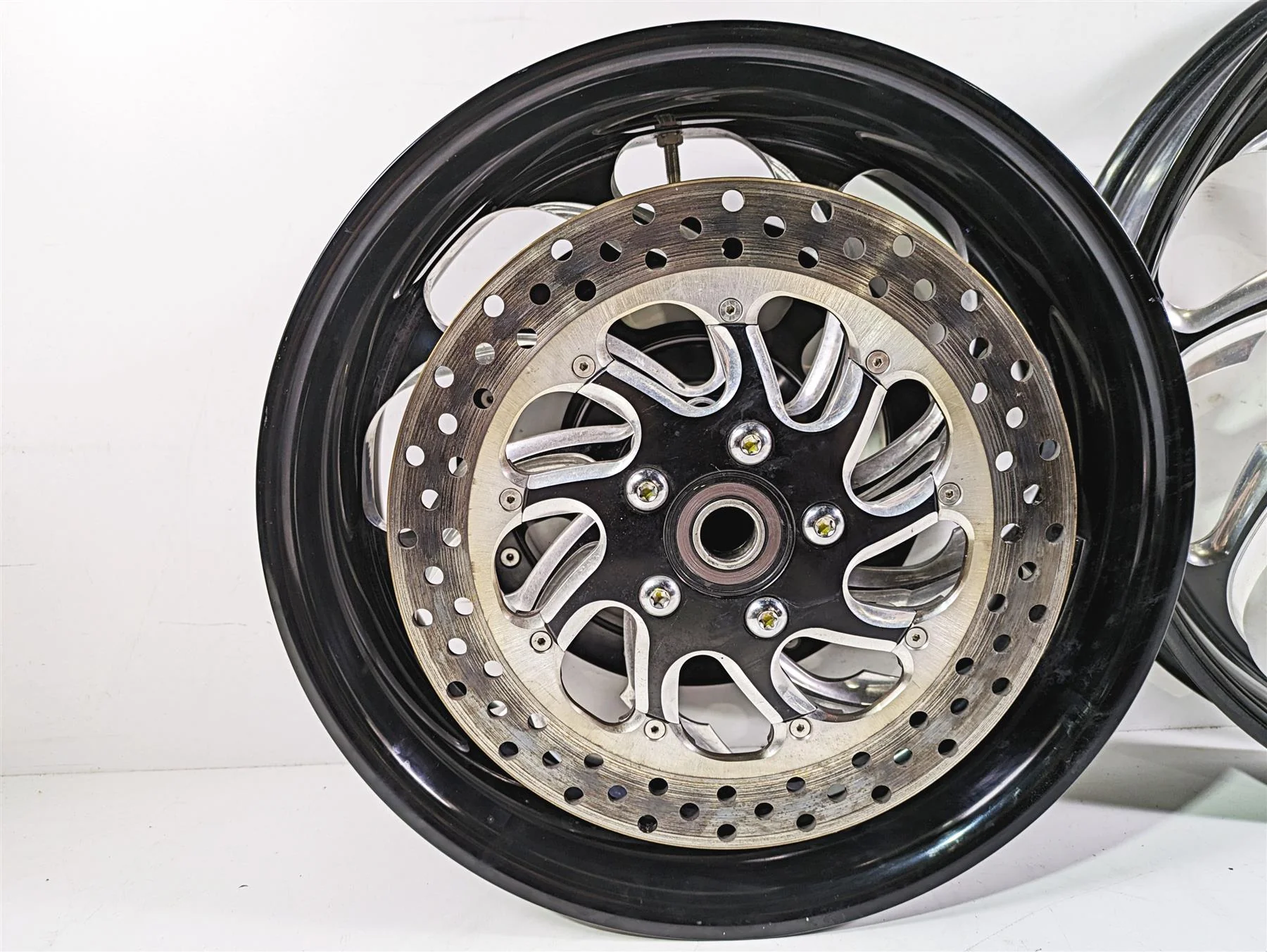 2015 Harley Touring FLHXS Street Glide Performance Machine Contrast Wheel Set - Image 5