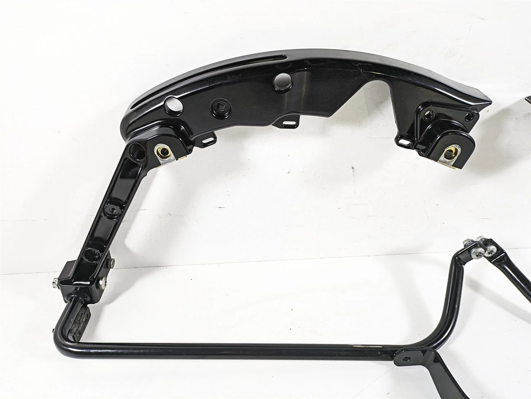 2015 Harley Touring FLHXS Street Glide Rear Saddlebag Support Set 90200501 - Image 2
