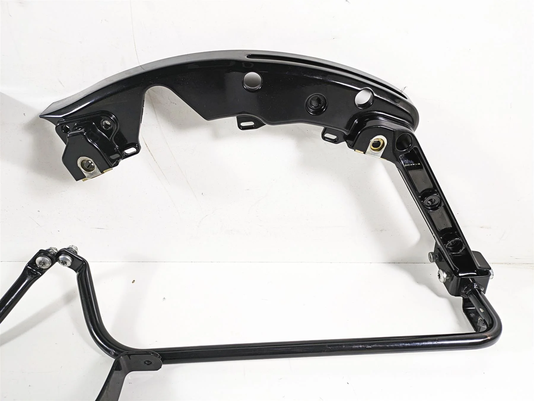 2015 Harley Touring FLHXS Street Glide Rear Saddlebag Support Set 90200501 - Image 3