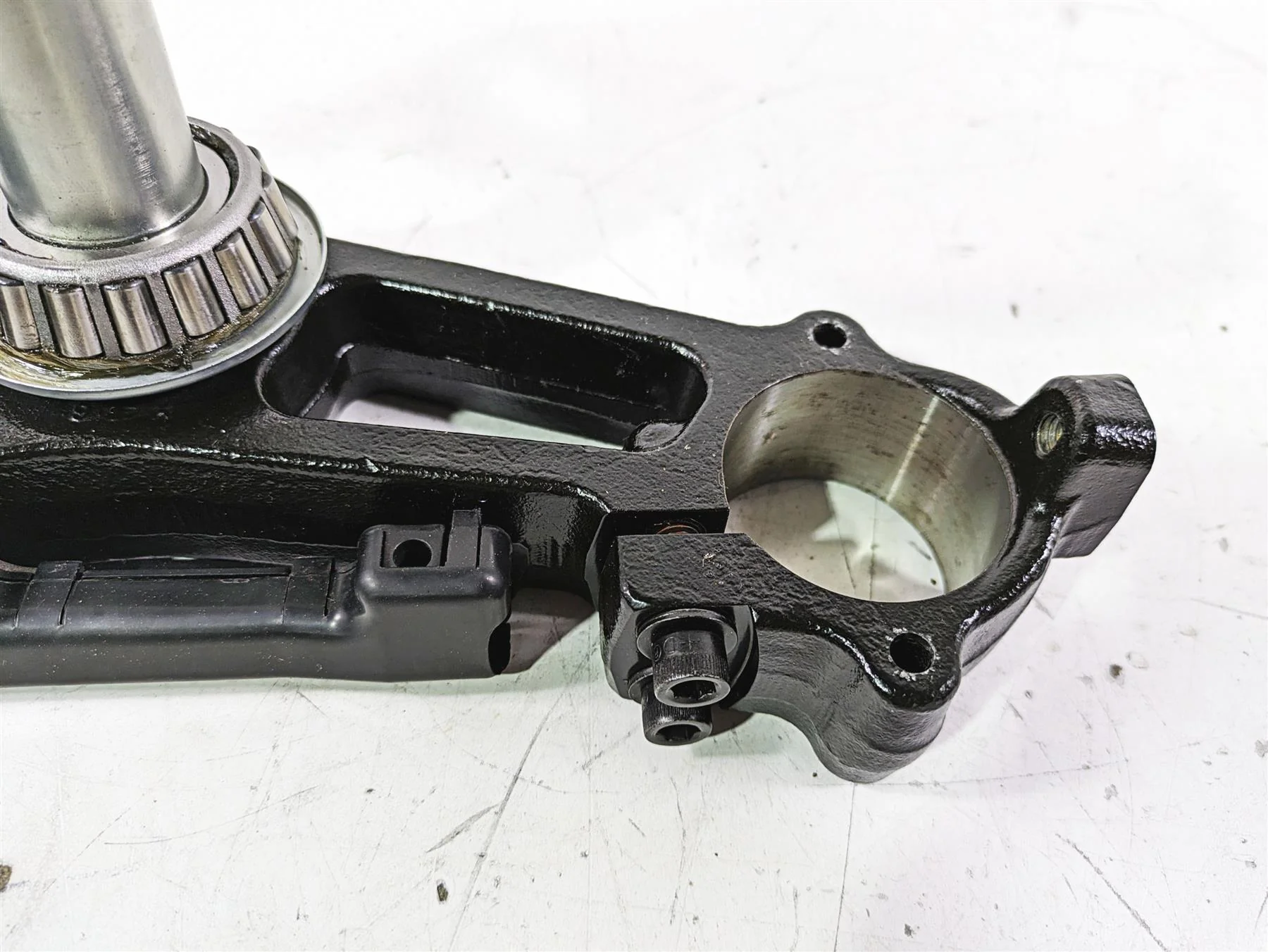 2015 Harley Touring FLHXS Street Glide Upper Lower Triple Tree Set 45900091A - Image 9