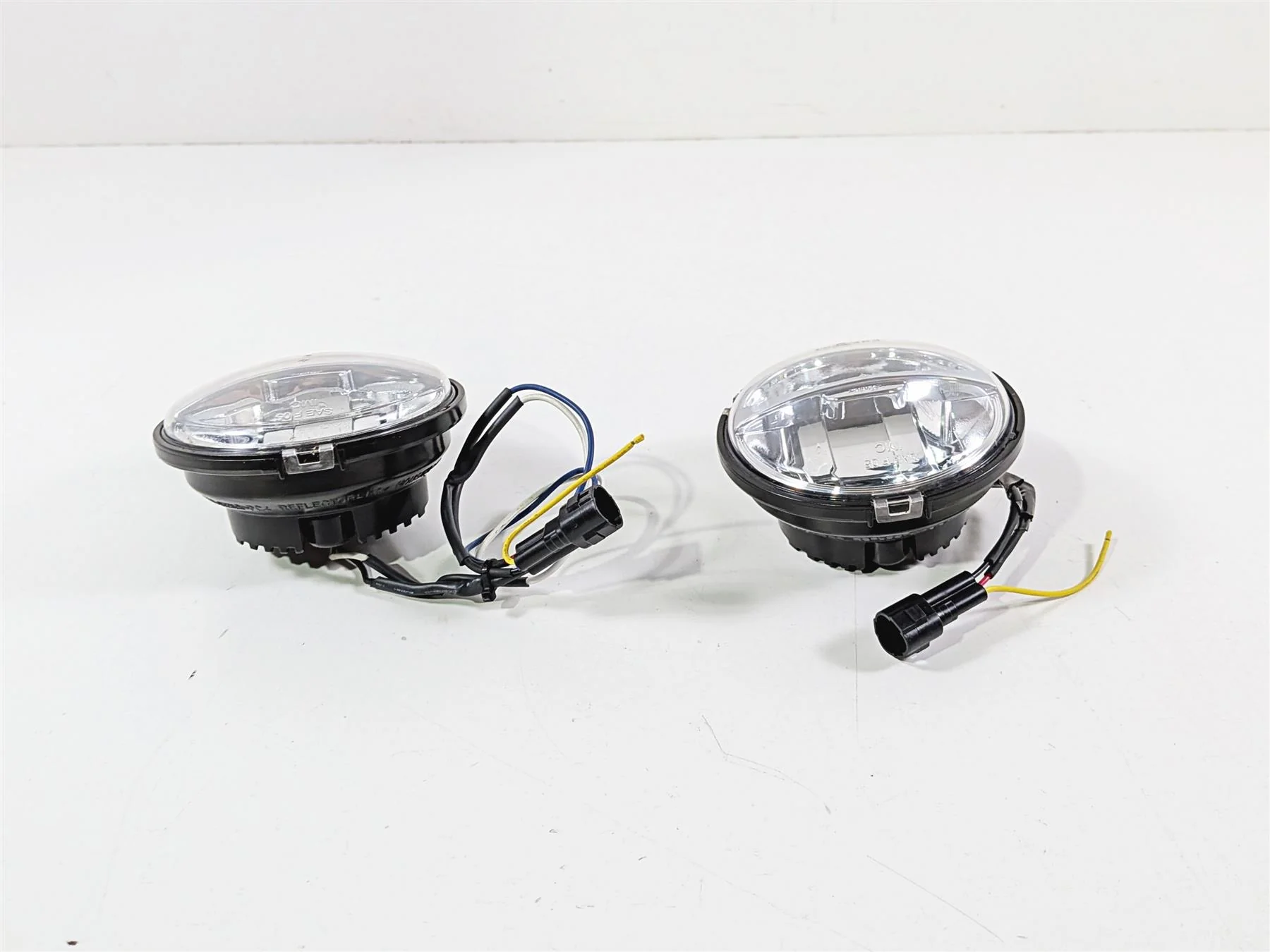 2015 Indian Chieftain Front Fog Spot Passing Light Lamp + Knob Set -Read 2412962 - Image 6