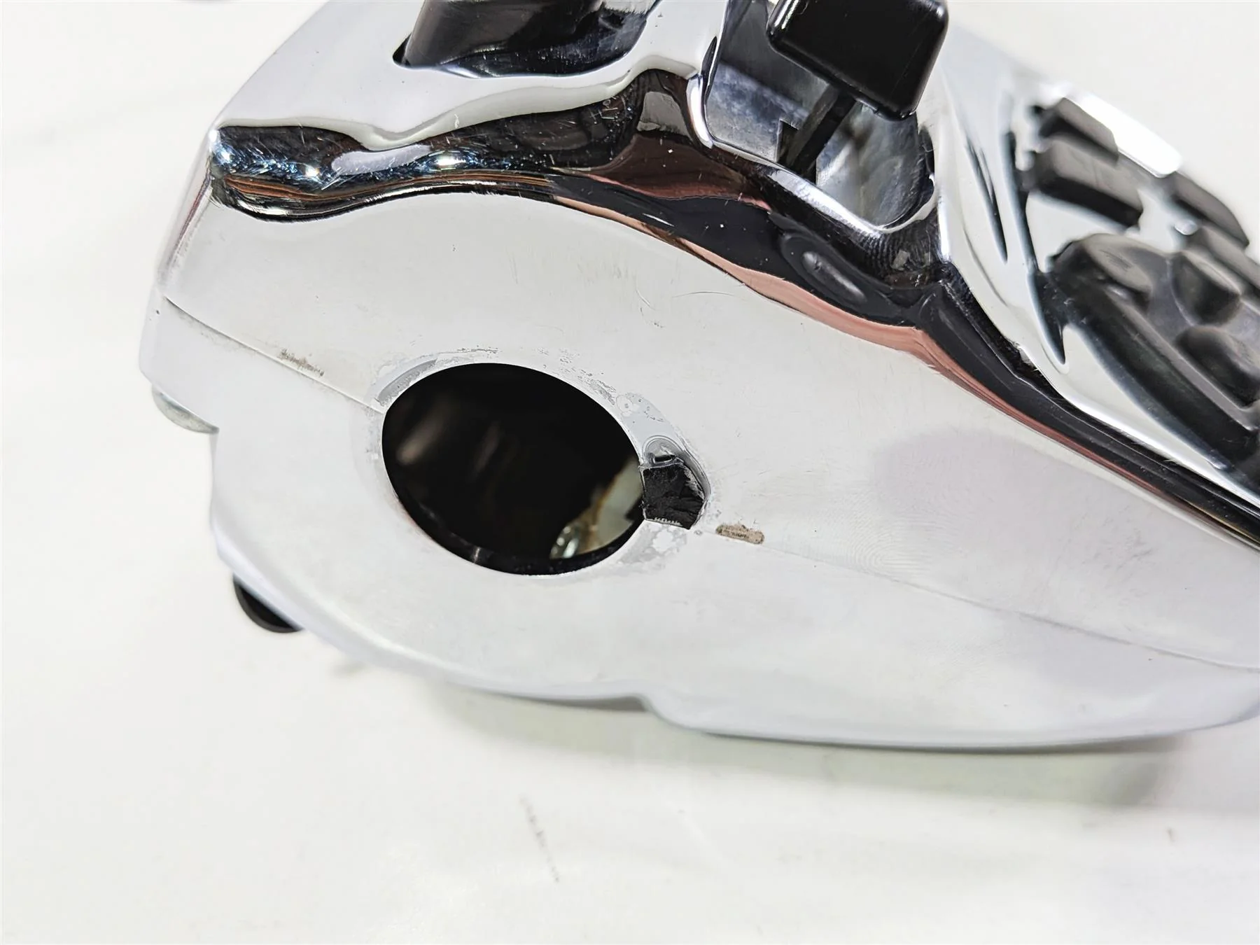 2015 Indian Chieftain Left Hand Chrome Turn Signal Control Switch 4015197 - Image 10