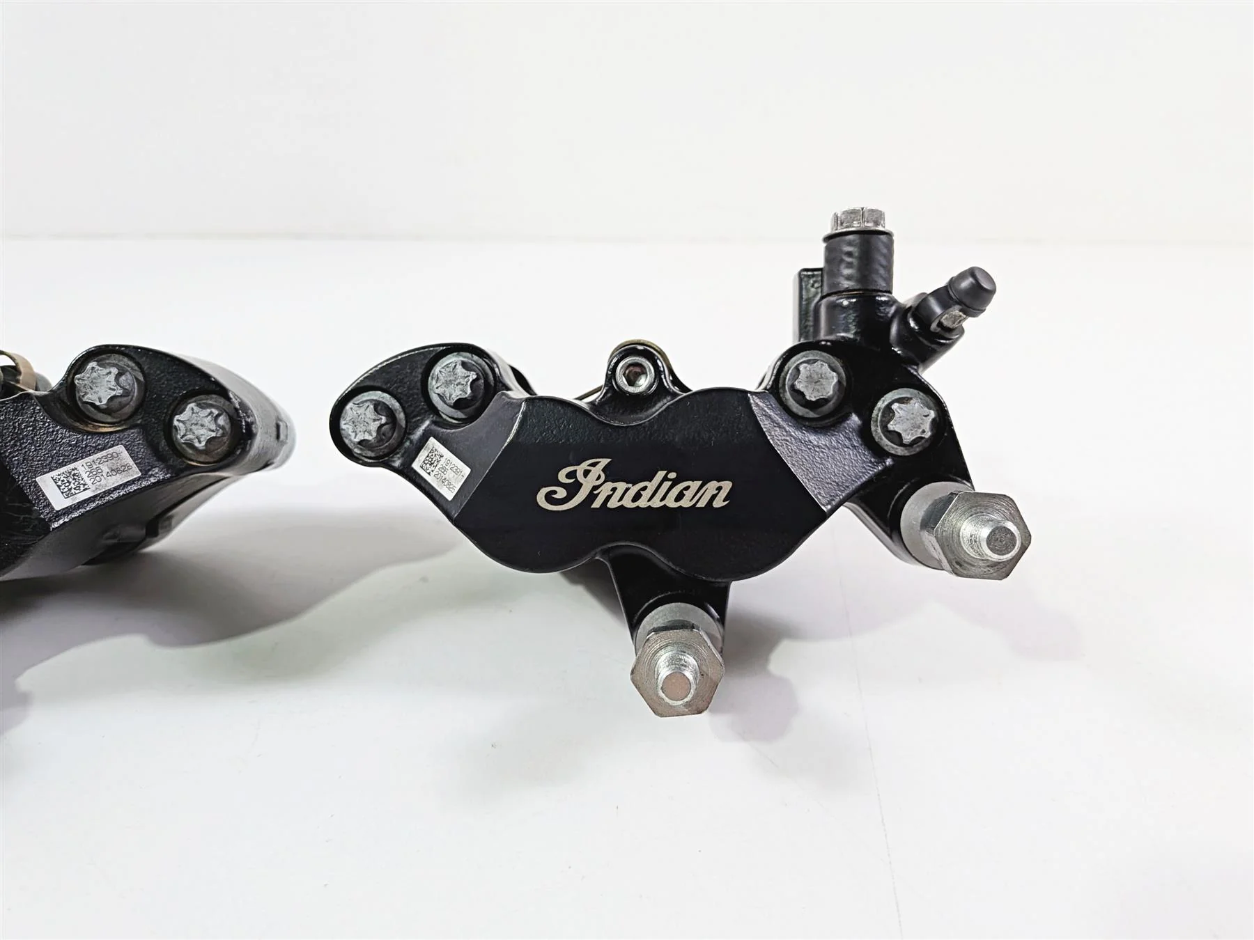 2015 Indian Chieftain Nissin Front Abs Brake Caliper Set - Read 1912390 1912391 - Image 4
