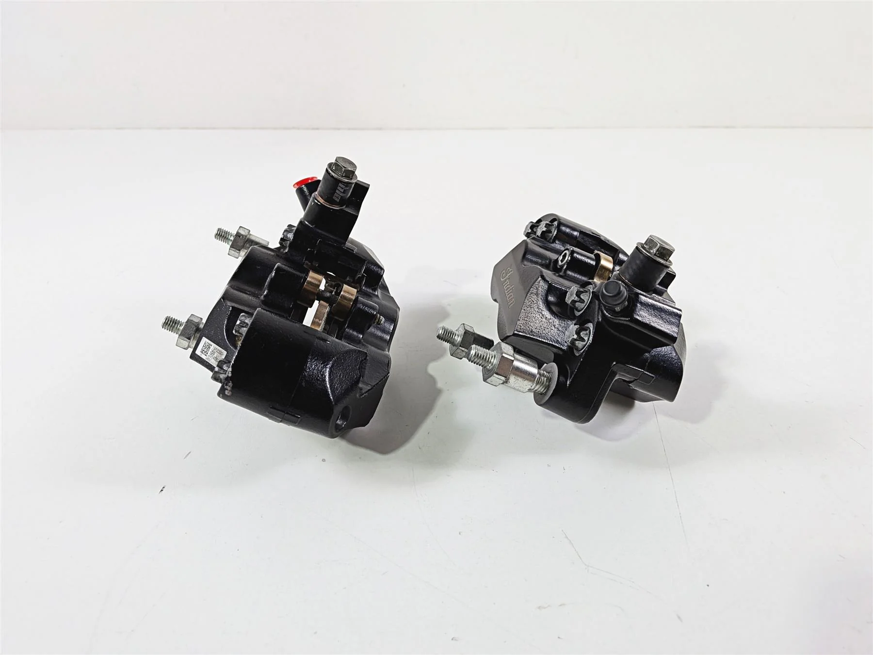 2015 Indian Chieftain Nissin Front Abs Brake Caliper Set - Read 1912390 1912391 - Image 7